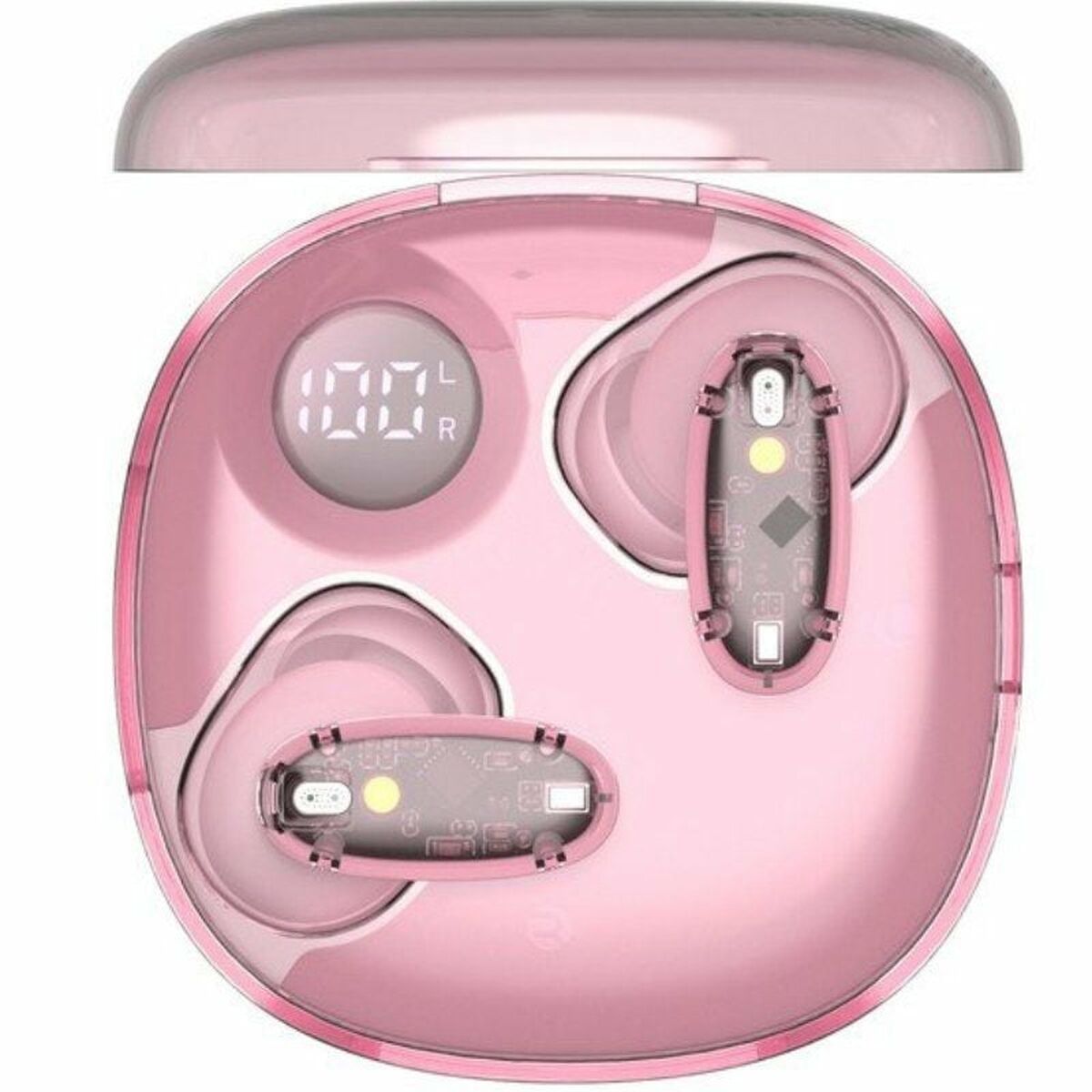 Auricolari Wireless Con Custodia Di Ricarica Mars Gaming Mhib2p Rosa - Image 4