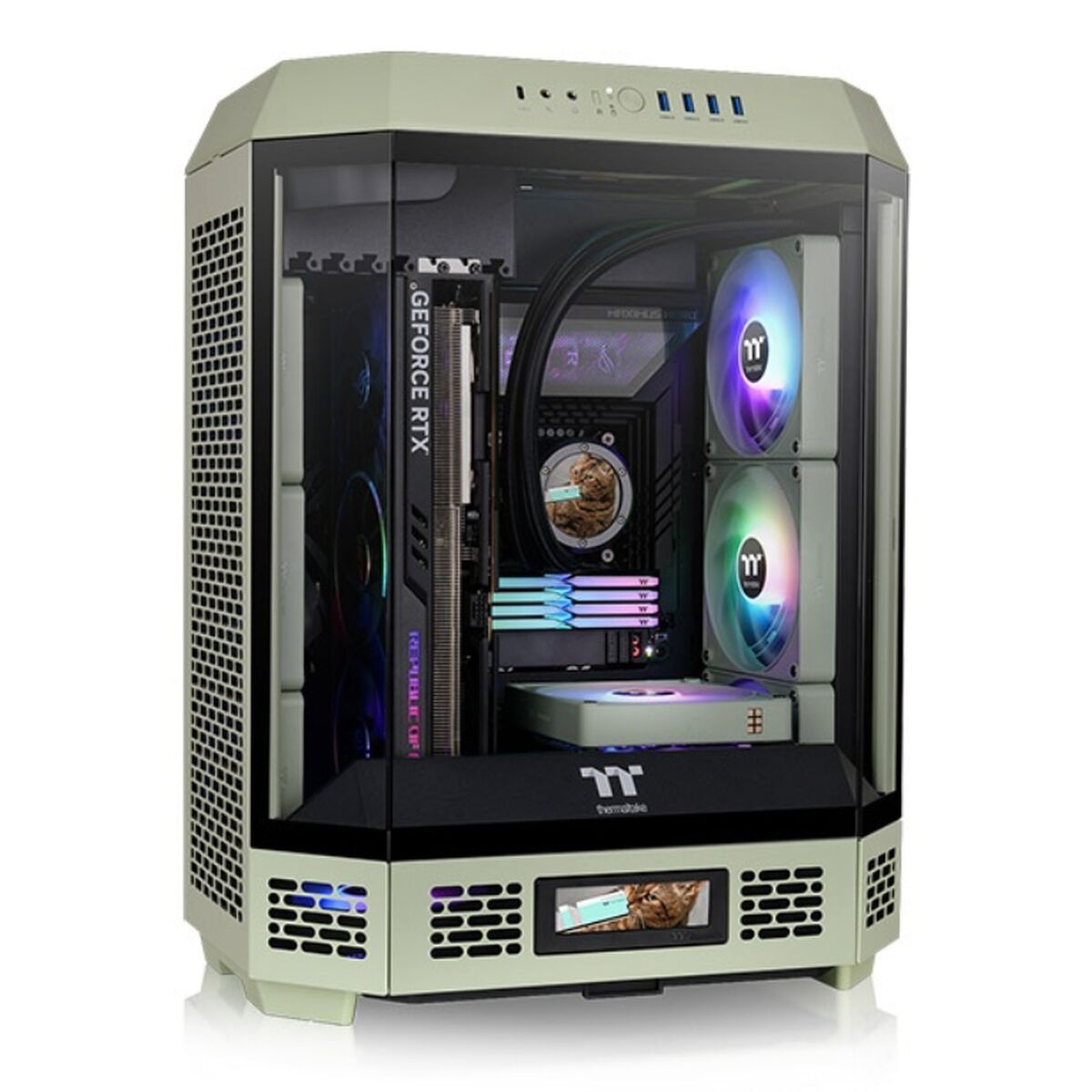 Case Computer Desktop Atx Thermaltake CA-1z1-00mewN-00