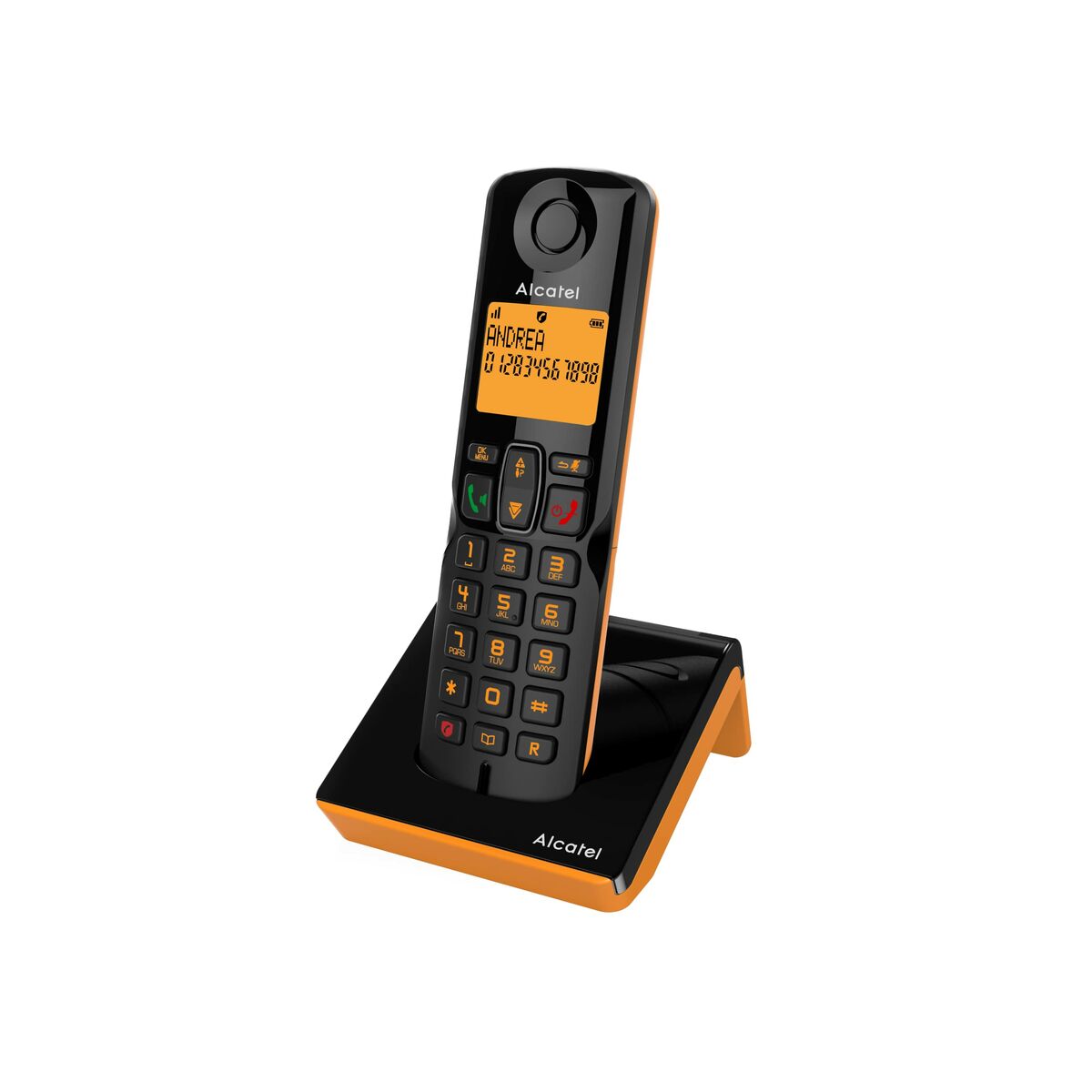 Telefono Senza Fili Alcatel S280 Giallo