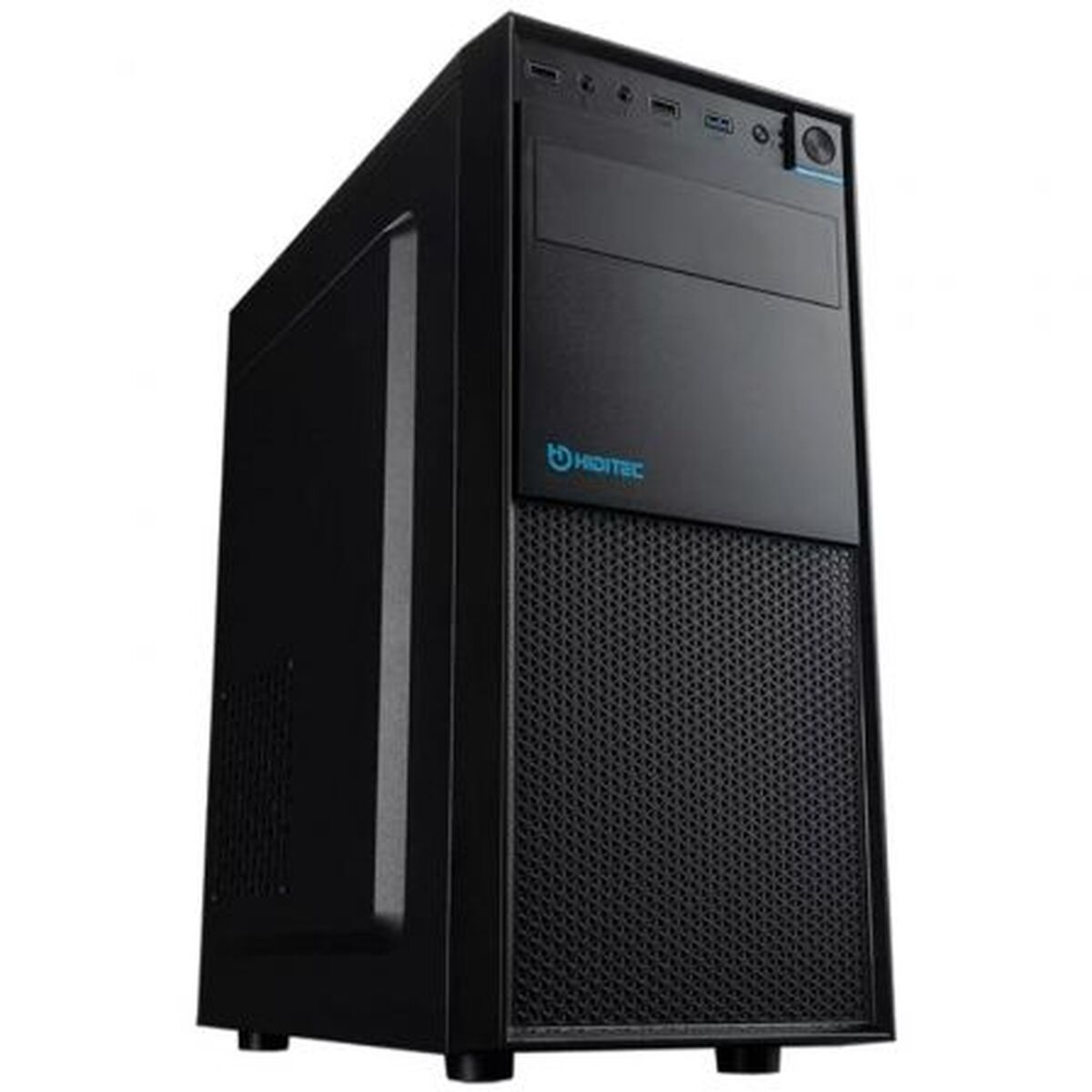 Case Computer Desktop Atx Hiditec Cha010044 Nero