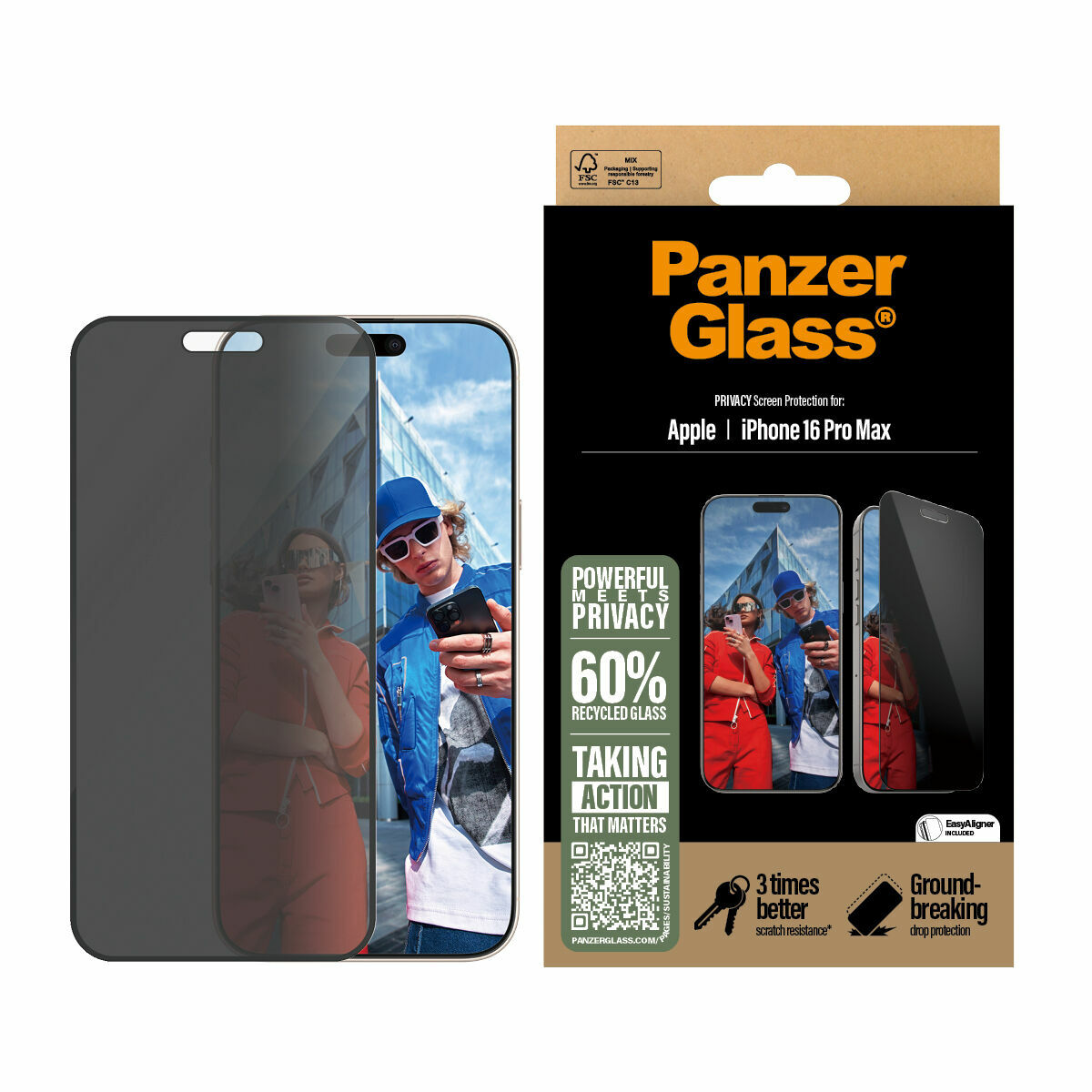 Proteggi Schermo Panzer Glass P2864 Apple