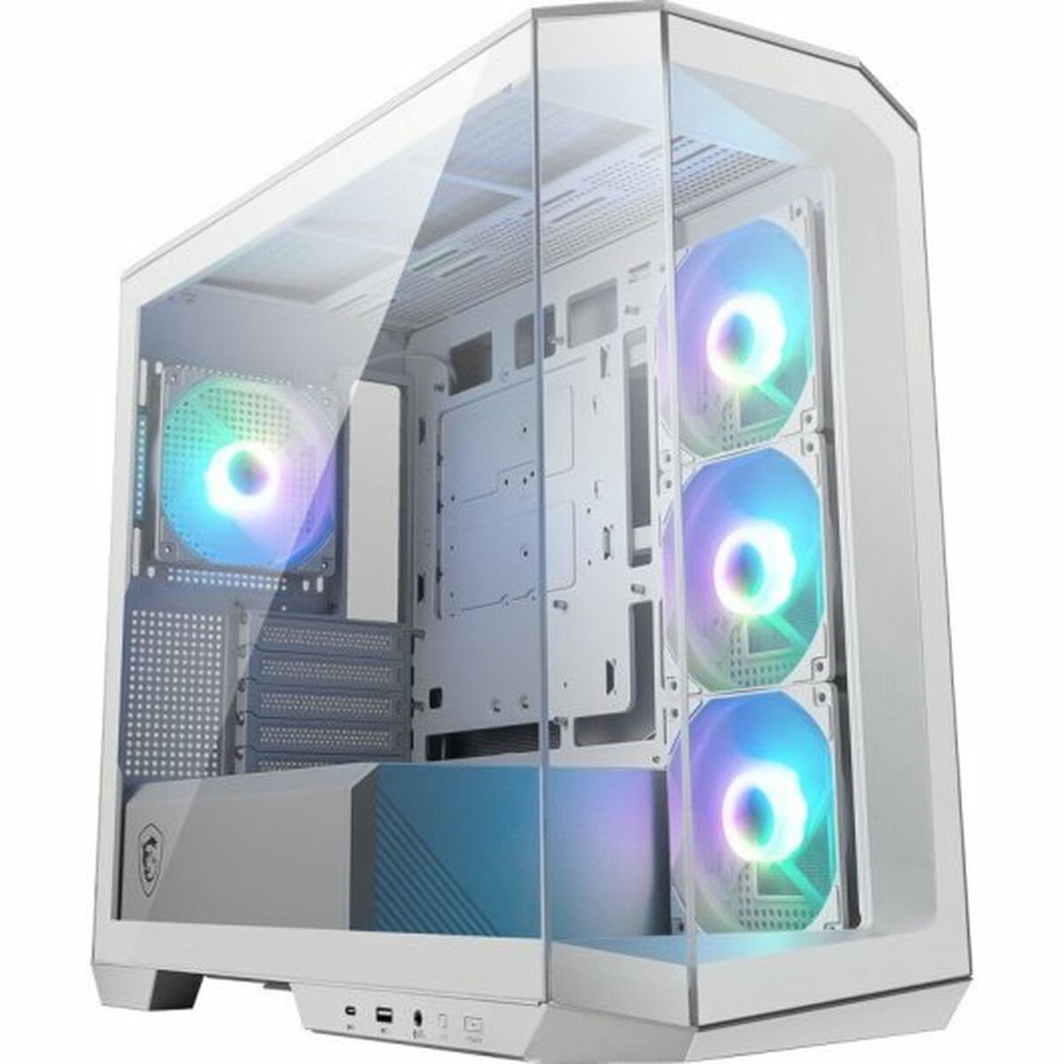 Case Computer Desktop Atx Msi Mag Pano M100r Pz Bianco