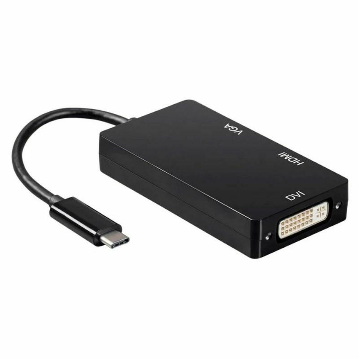 Adattatore UsB-C Con Vga/hdmi/dvi Aisens A109-0343 Hdmi Usb Vga Usb 3.2 Nero 15 cm - Image 3