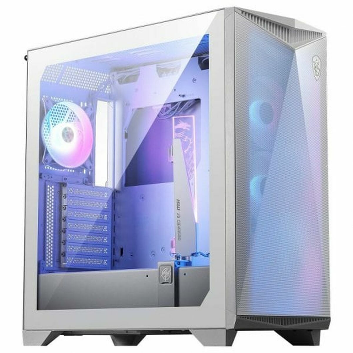 Case Computer Desktop Atx Msi 306-7g21w21-W57 Bianco