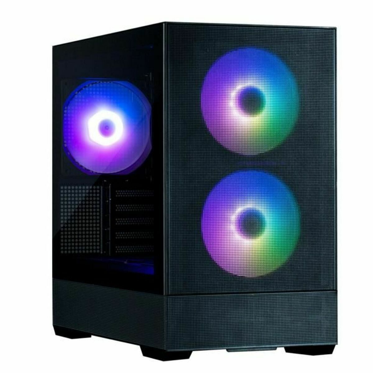Case Computer Desktop Micro Atx / Mini Itx / Atx Zalman P30 Air Black Nero