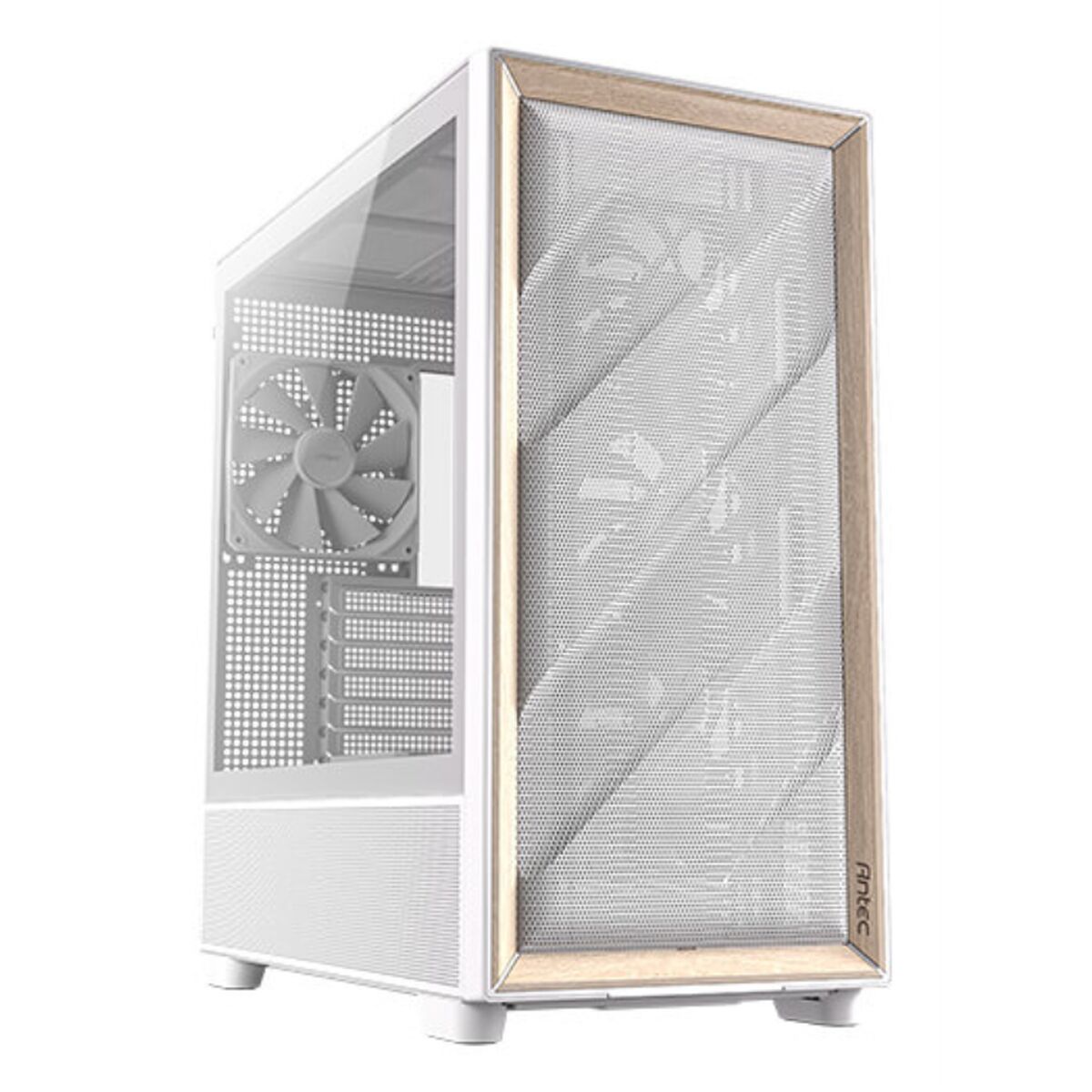Case Computer Desktop Atx Antec Flux Bianco