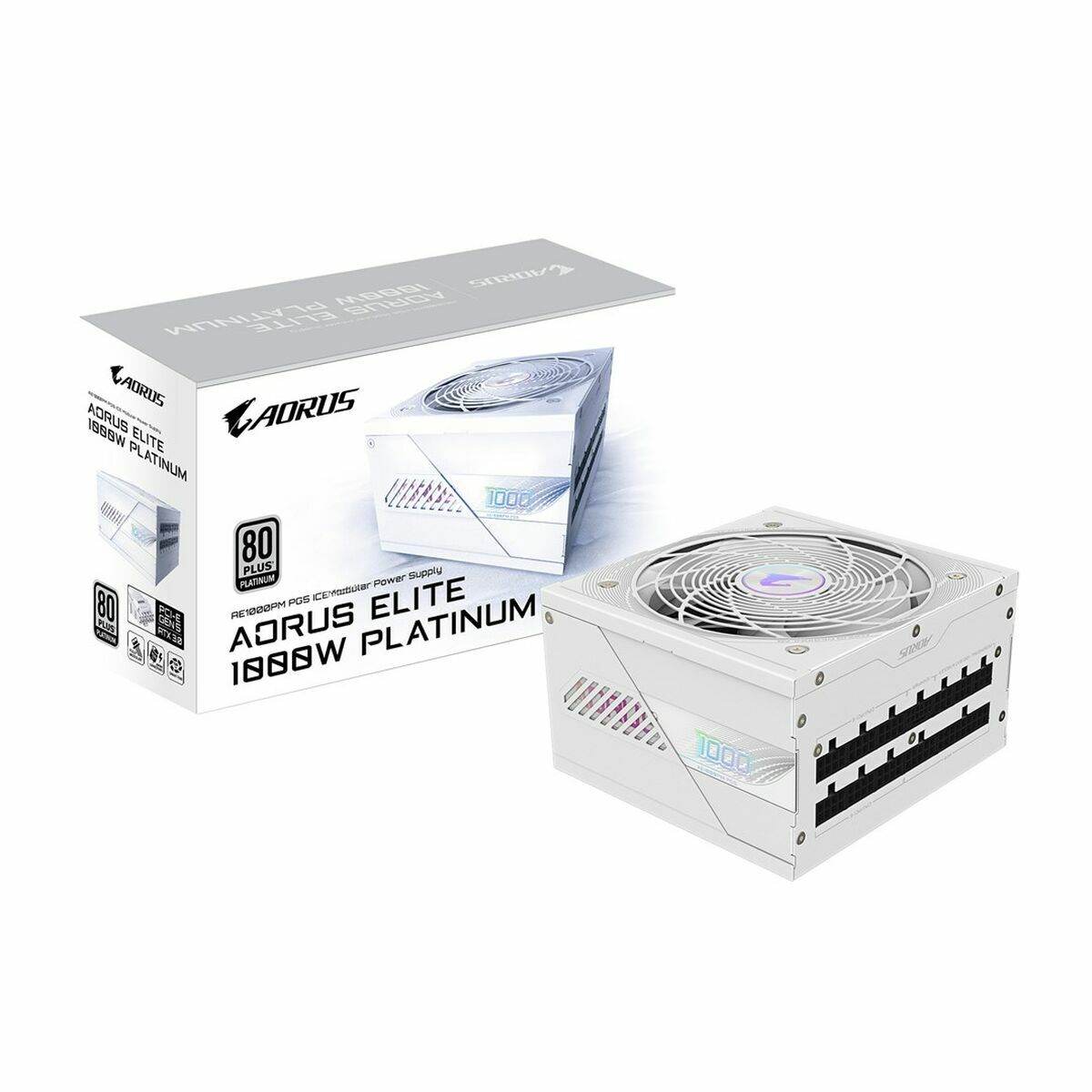 Fonte Di Alimentazione Gigabyte GP-Ae1000pm Pg5 Ice Atx 1000 W 125 W 80 Plus Platinum