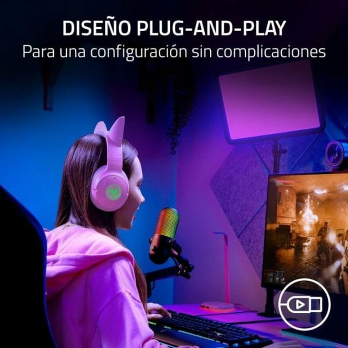 Microfono Razer Rz19-05060100-R3m1 Nero - Image 6