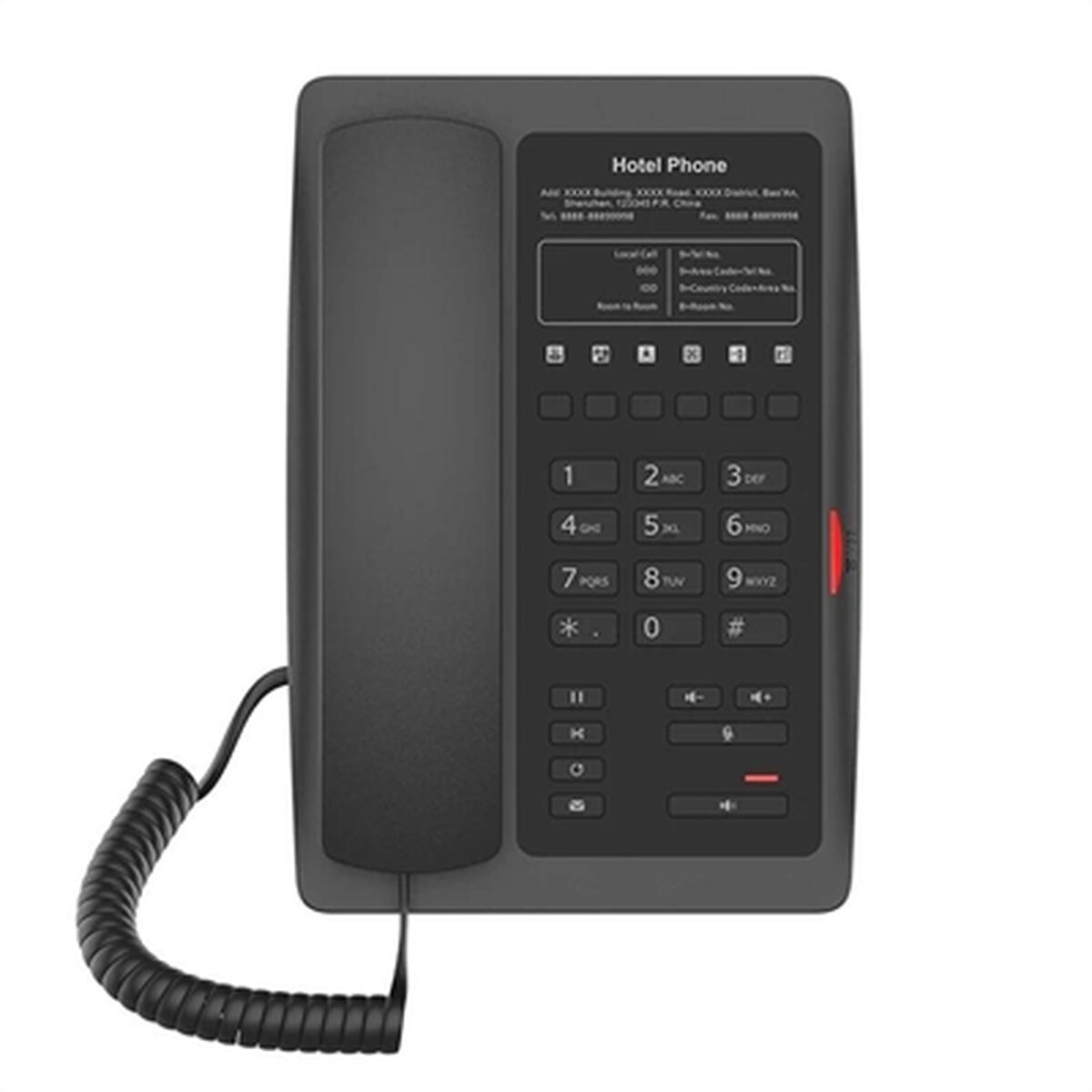 Telefono Ip Fanvil Hotel Phone h3