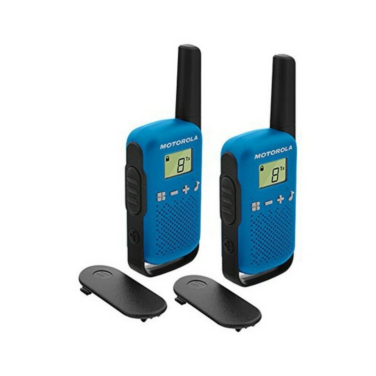 WalkiE-Talkie Motorola (2 Pcs) Colore:azzurro