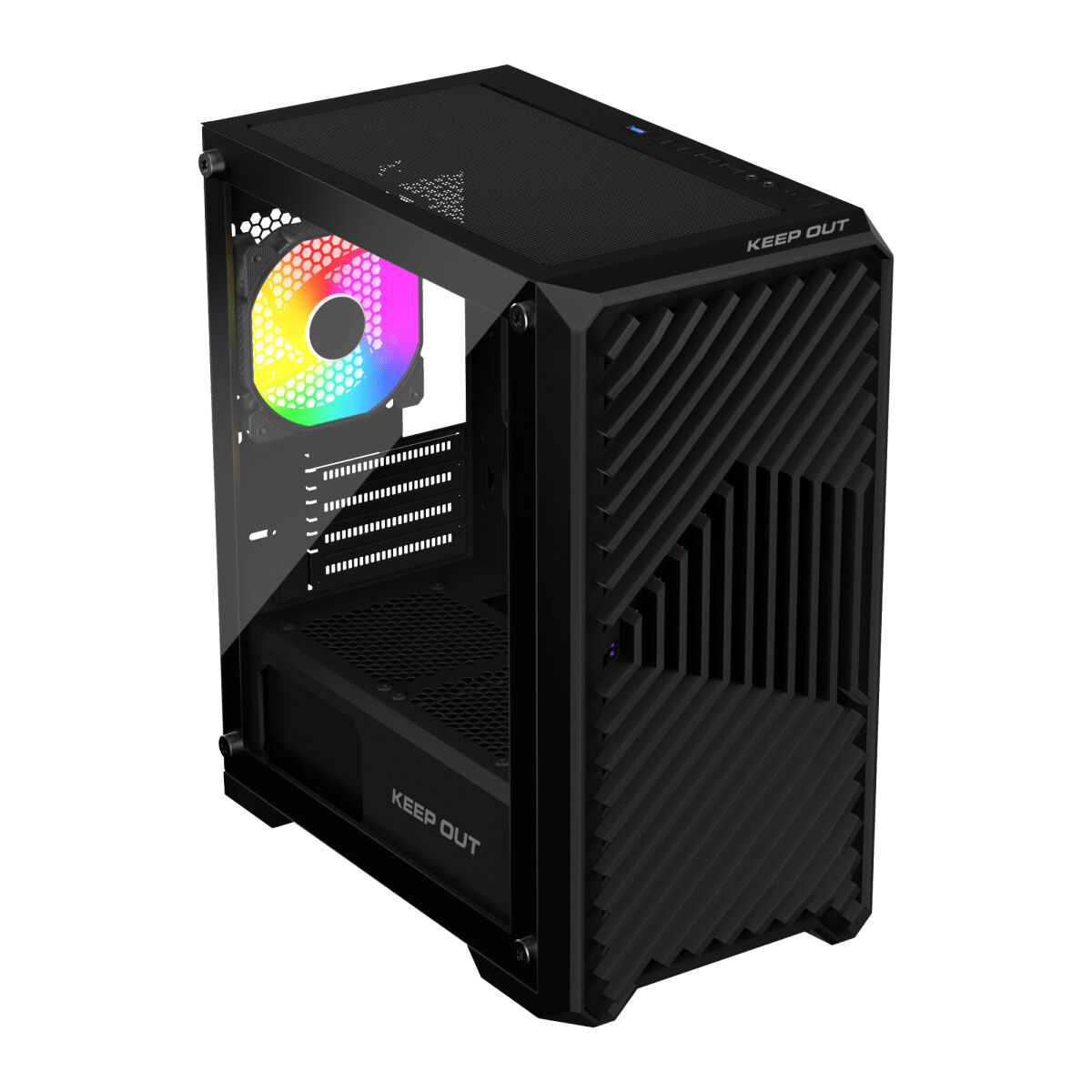 Case Computer Desktop Atx Keep Out XC-220 Argb 4fans Nero