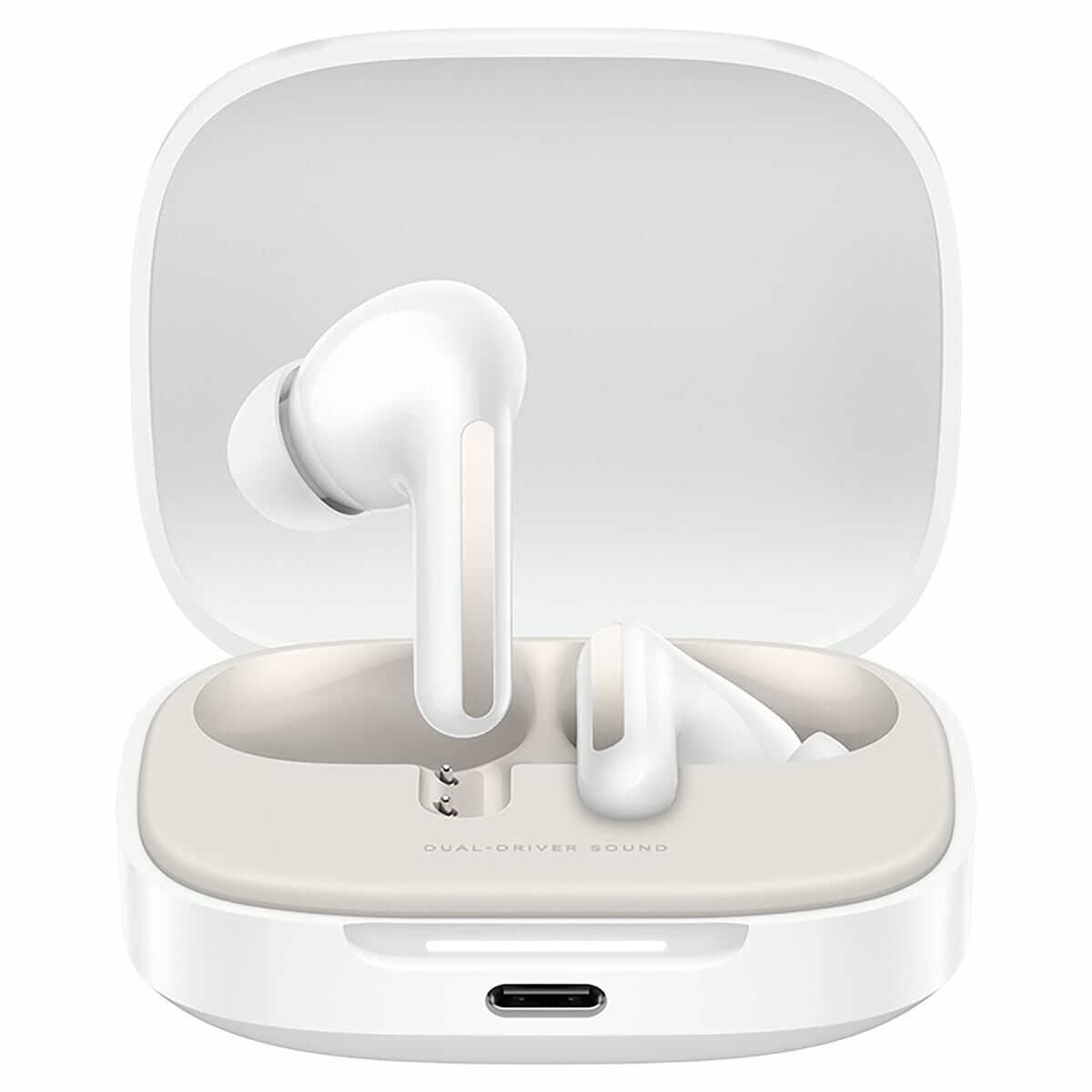 Auricolari Wireless Con Custodia Di Ricarica Xiaomi M2429e1 Bianco - Image 6