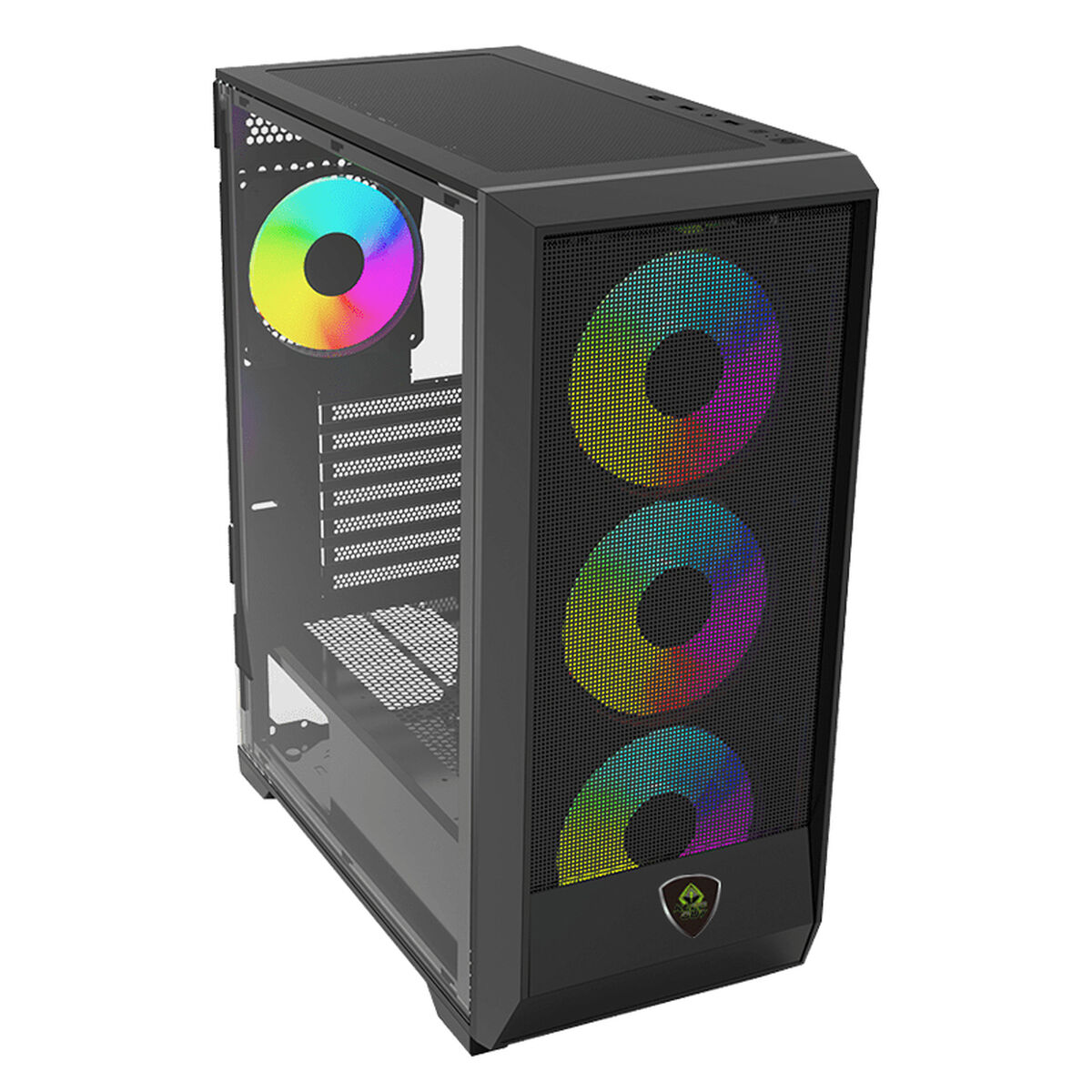 Case Computer Desktop Atx Keep Out XC-501 Nero