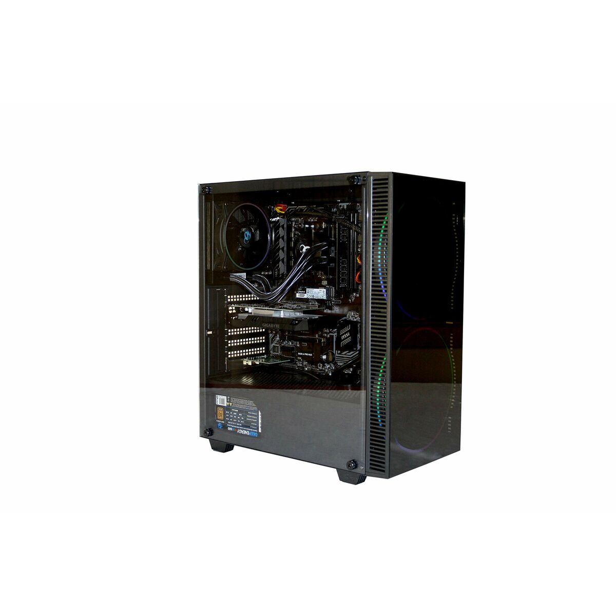 Case Computer Desktop Atx Coolbox CoO-ChA-Ga250-0 Nero - Image 3