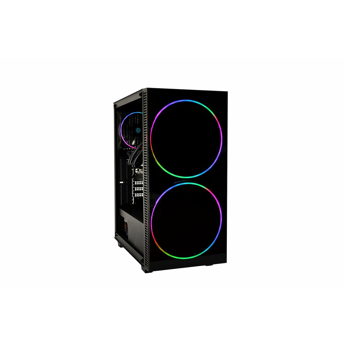Case Computer Desktop Atx Coolbox CoO-ChA-Ga250-0 Nero - Image 4