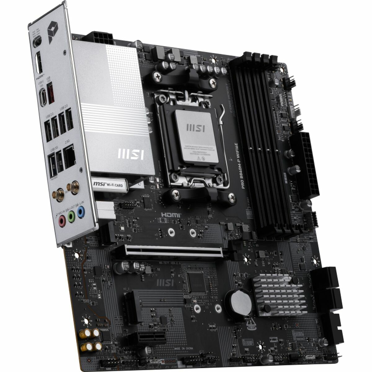 Scheda Madre Msi Pro B840M-P Wifi6e Amd Am5 Amd - Image 4