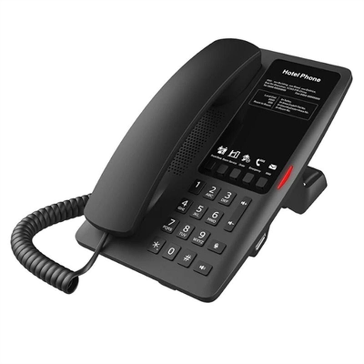 Telefono Fisso Fanvil H4w Nero