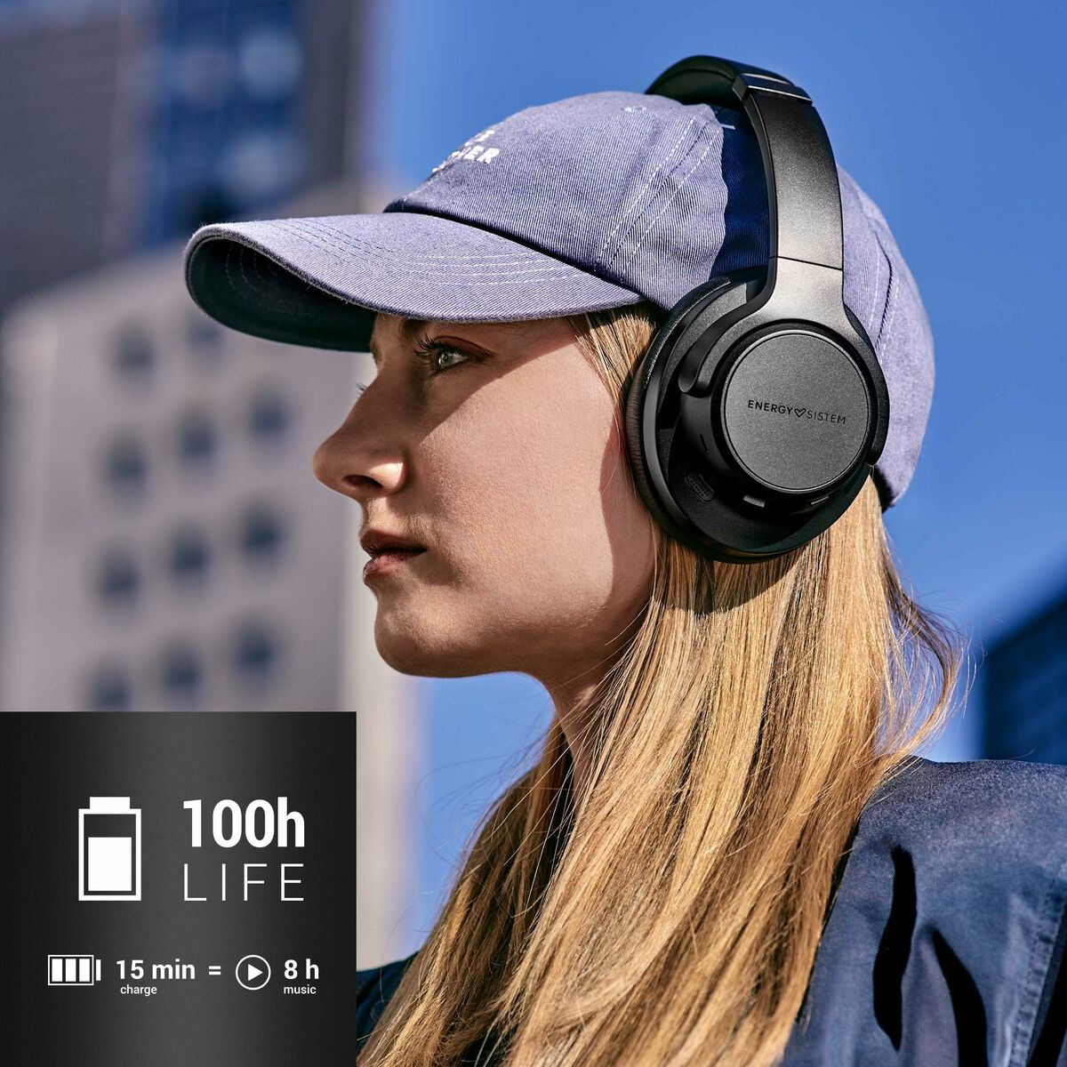 Auricolari Energy Sistem 458394 Nero