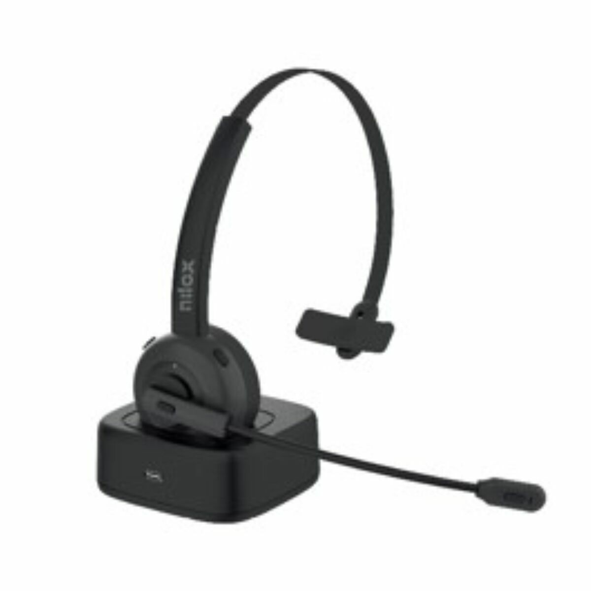 Auricolari Con Microfono Nilox Nxaub001 Nero