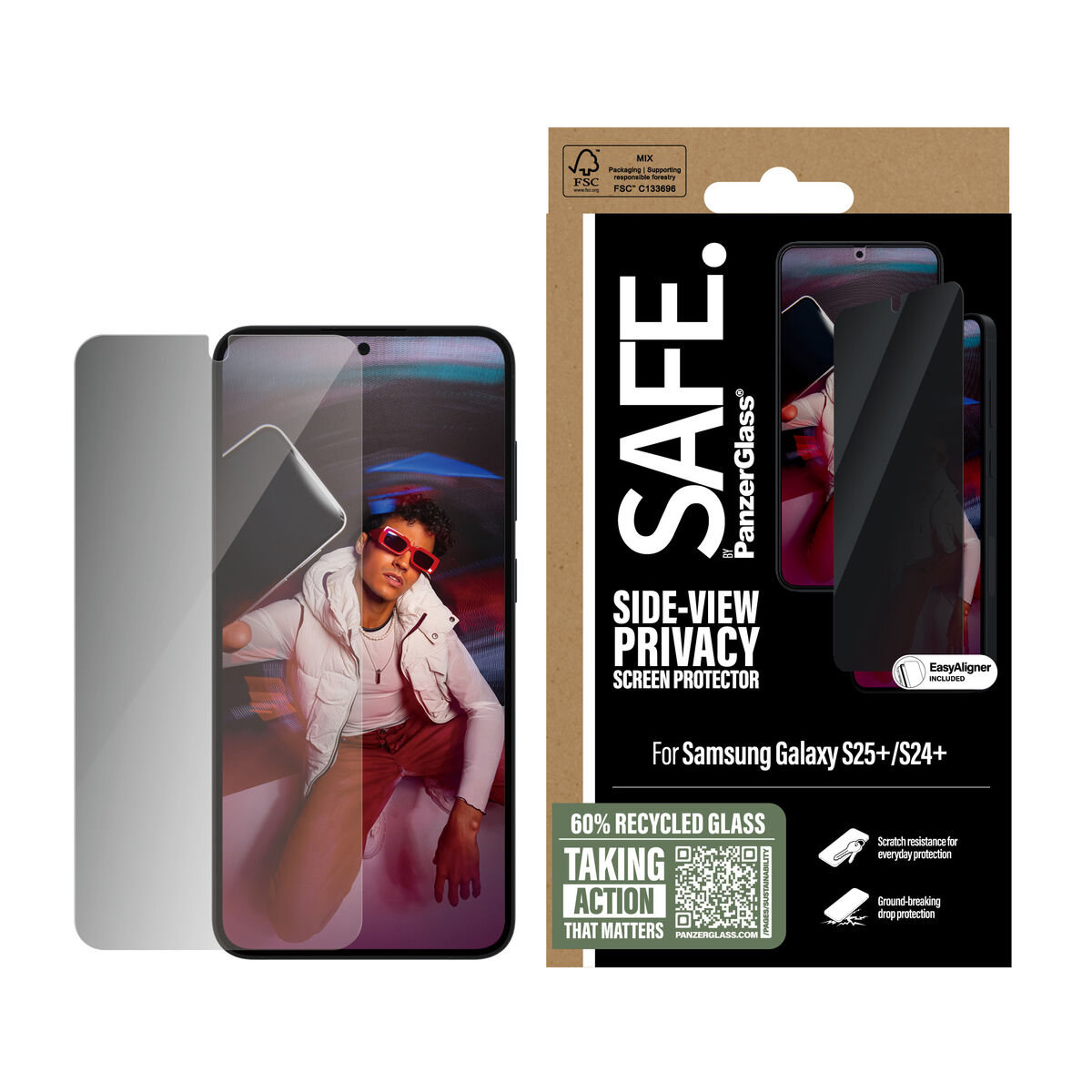 Protettore Schermo Per Cellulare Panzerglass Samsung S25+-S24+