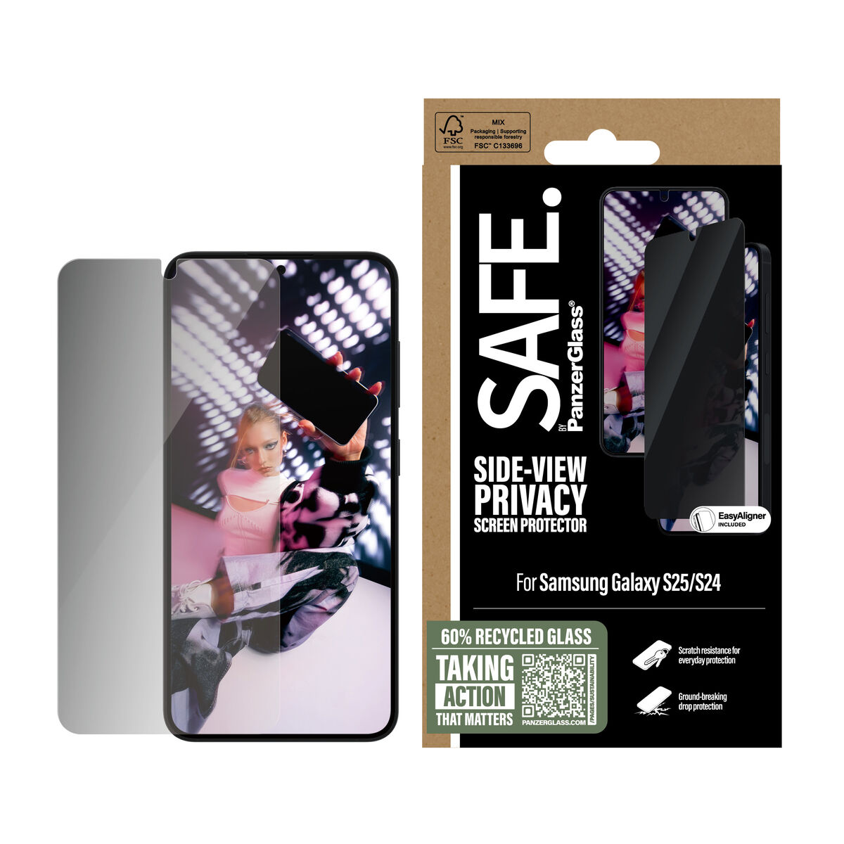 Protettore Schermo Per Cellulare Panzerglass Samsung S25-S24
