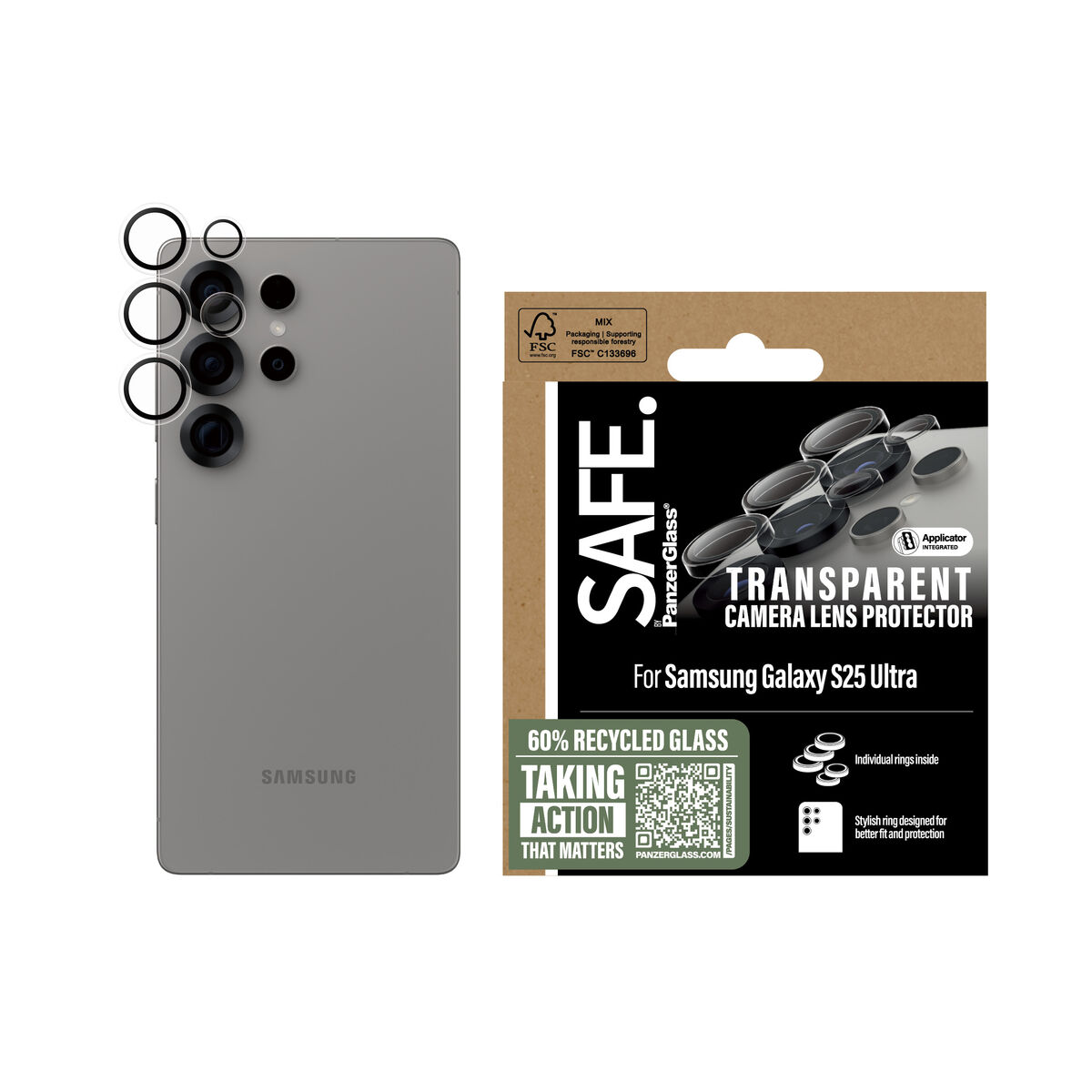 Protettore Schermo Per Cellulare Panzerglass Samsung S25 Ultra