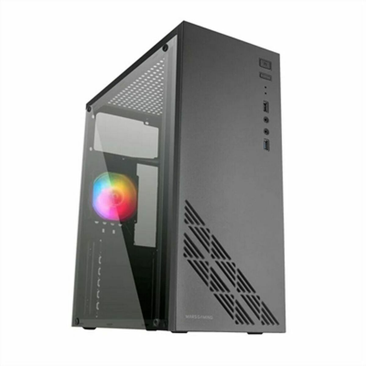 Case Computer Desktop Atx Mars Gaming Mc100 Nero