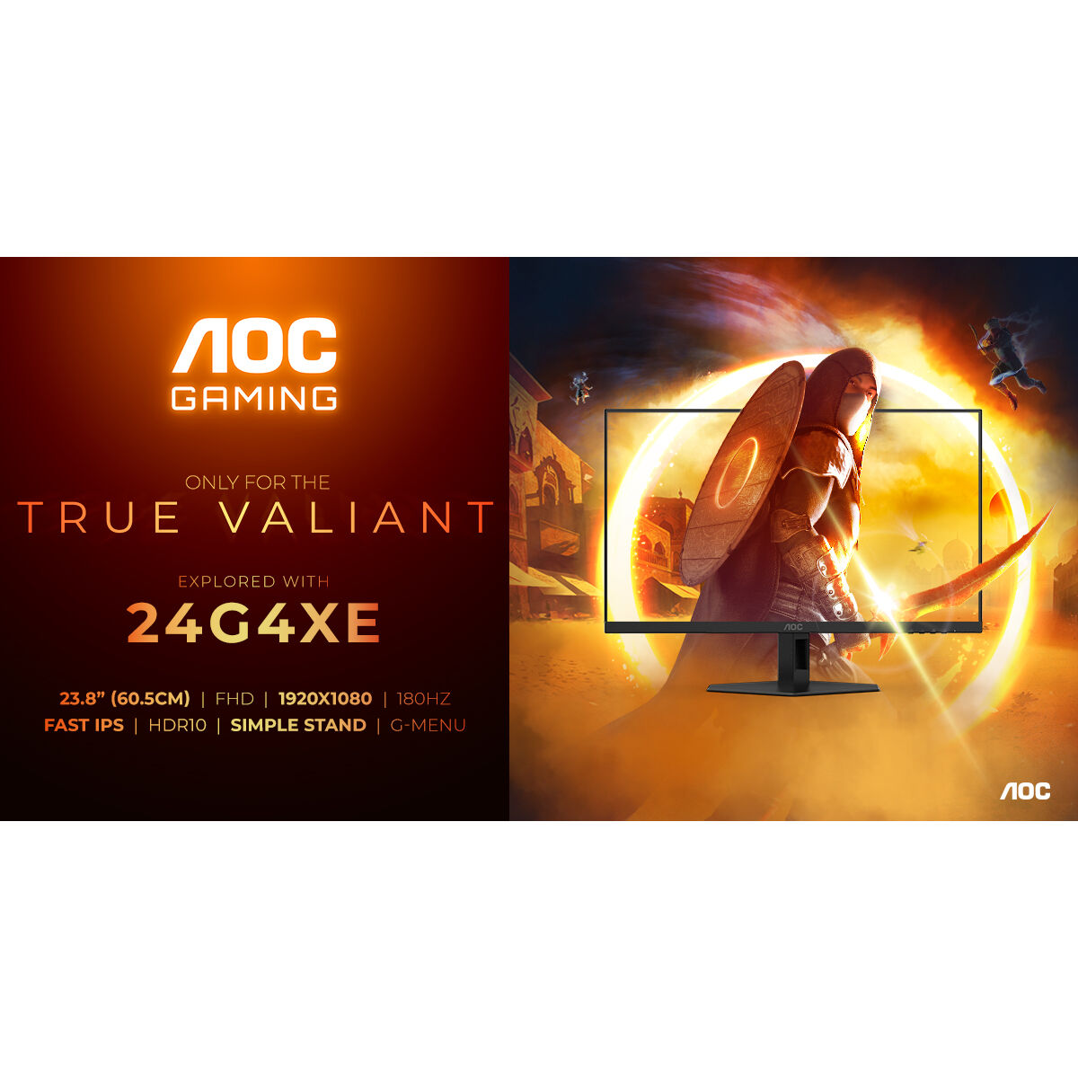 Monitor Aoc 24g4xe Full Hd 23,8"