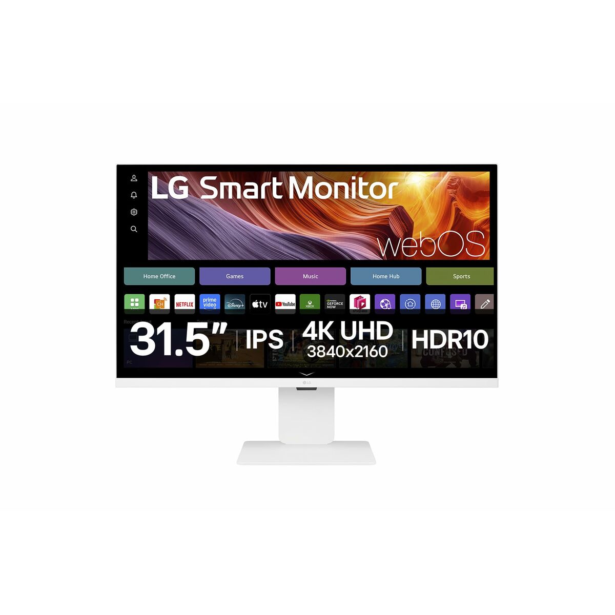 Monitor Gaming Lg 32u850sA-W 4k Ultra Hd 31,5"