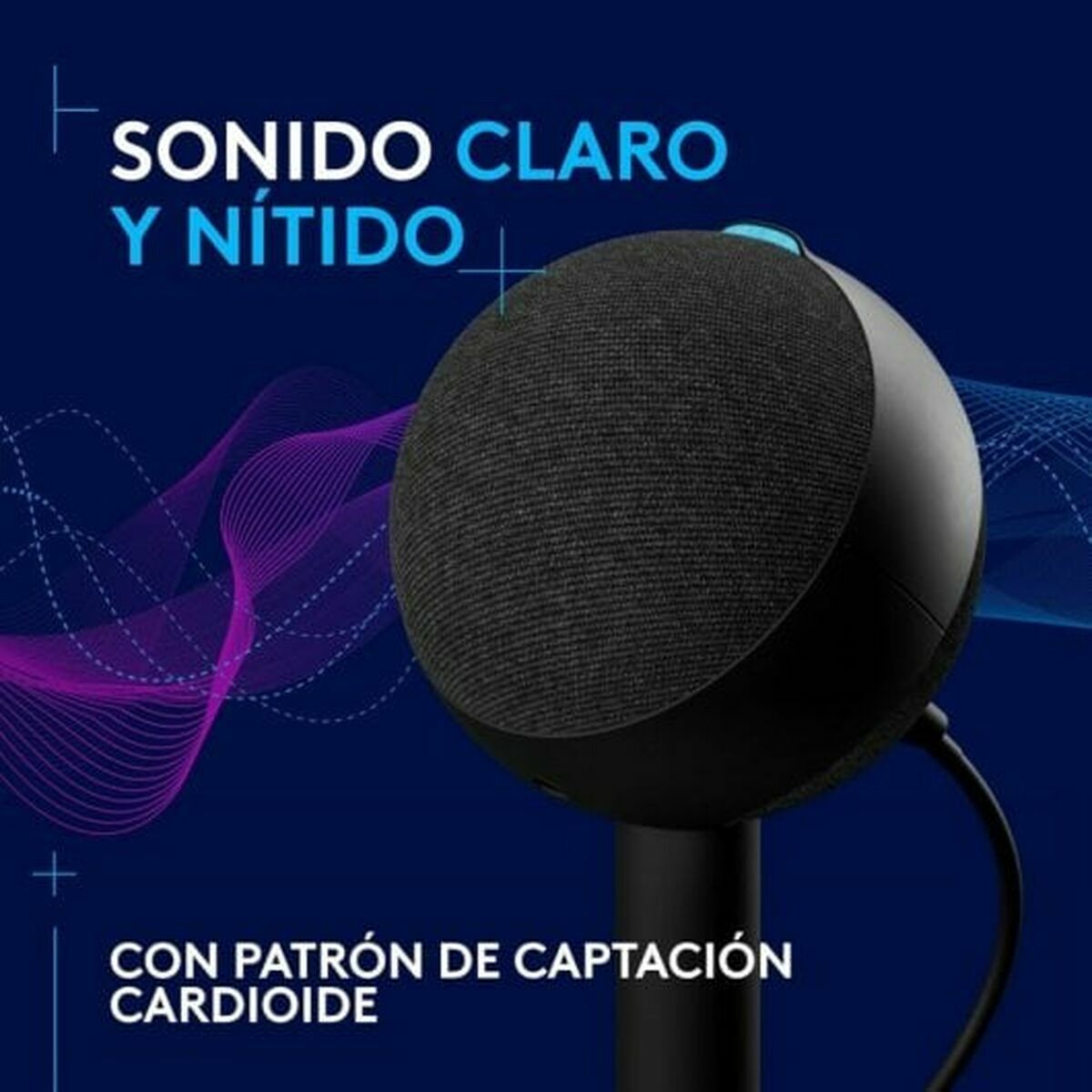 Microfono Logitech 988-000551 Nero - Image 3