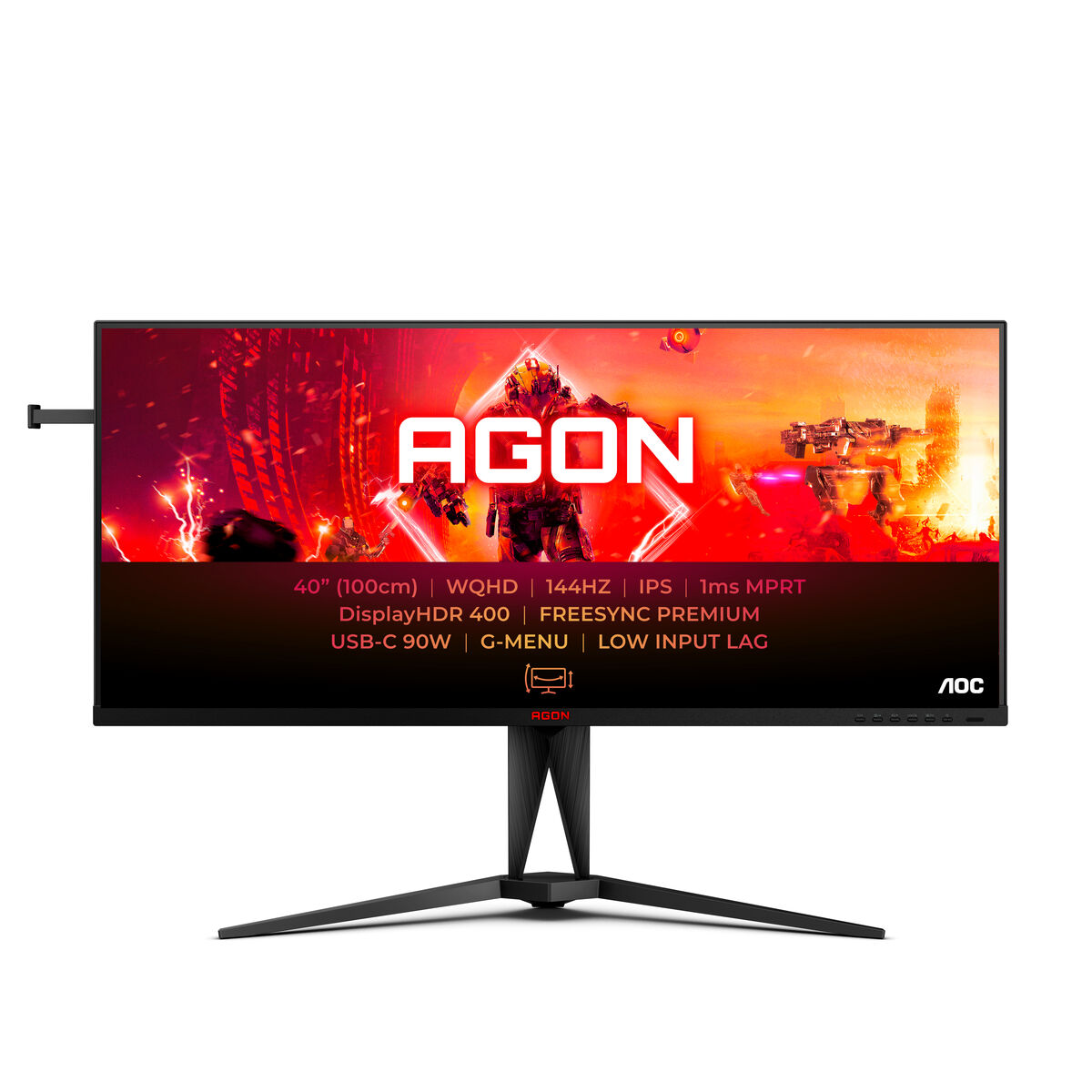 Monitor Aoc Ag405uxc 39,5" Wide Quad Hd 144 hz