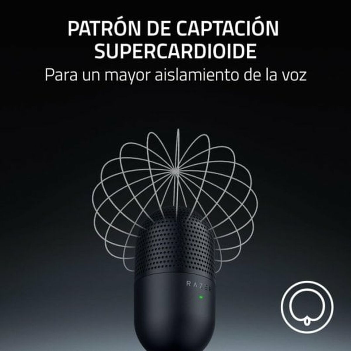 Microfono A Condensatore Razer Rz19-05050100-R3m1 Nero - Image 3