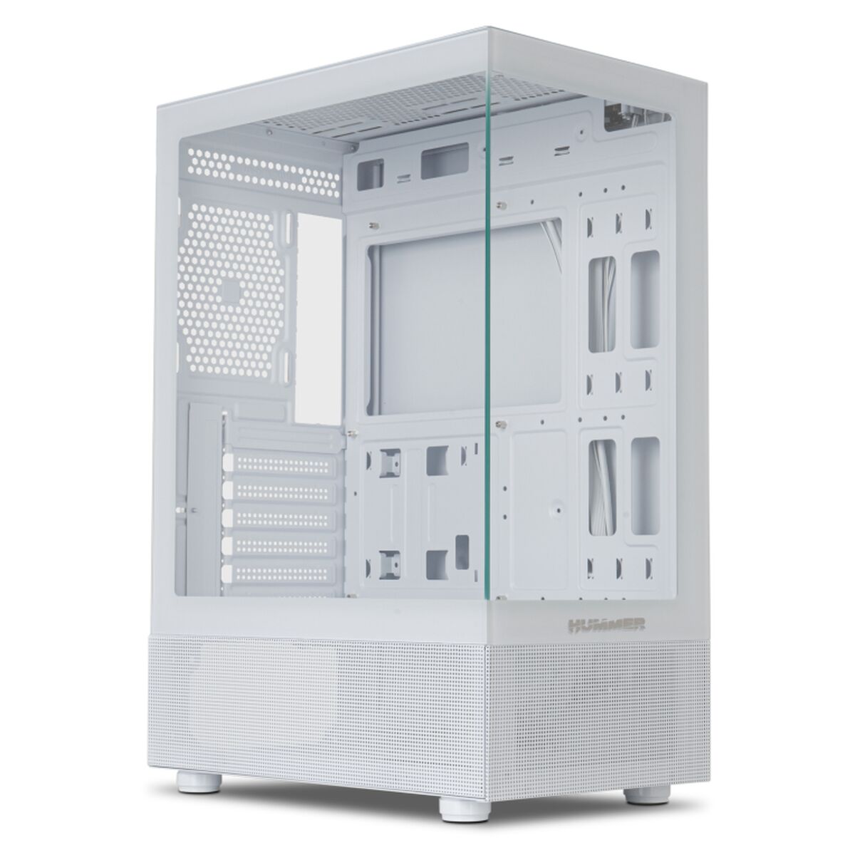 Case Computer Desktop Atx NoX-Xtreme Nxhummervsnwh Bianco