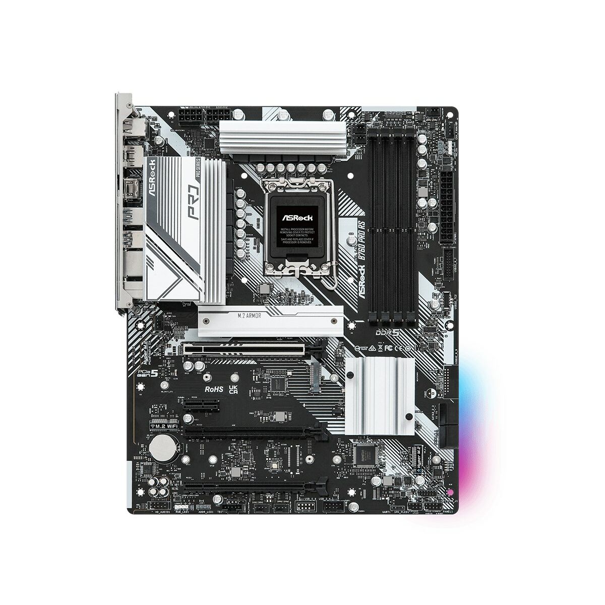 Scheda Madre Asrock B760 Pro Rs Lga 1700 Intel® B360