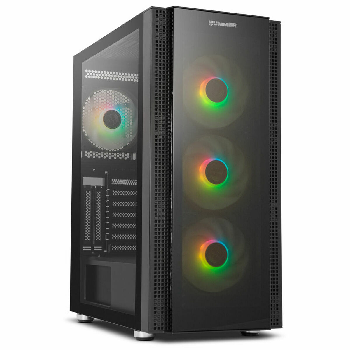 Case Computer Desktop Atx NoX-Xtreme Hummer Horus Nero E-Atx