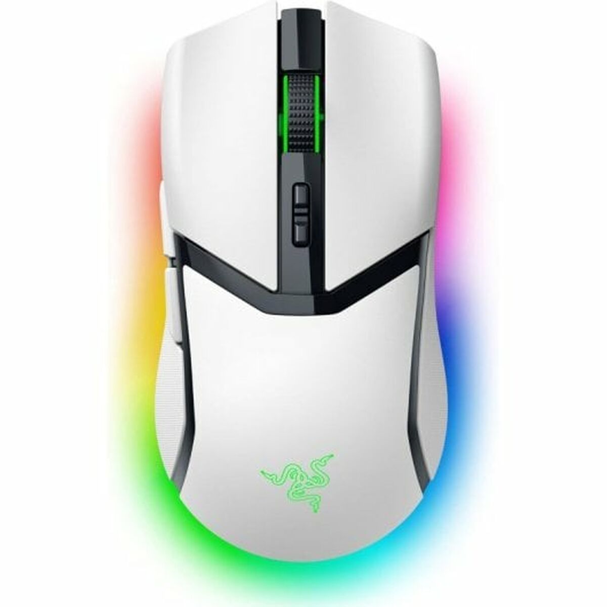 Mouse Gaming Con Led Razer Rz01-04660200-R3g1 30000 Dpi Bianco Nero