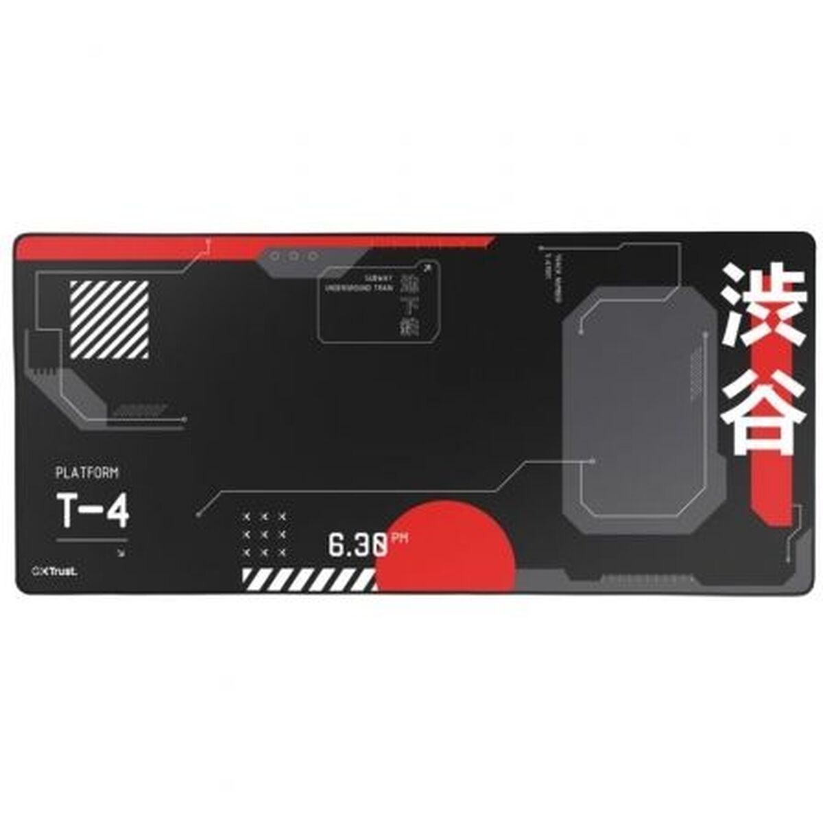 Tappeto Gaming Trust 25716 Nero