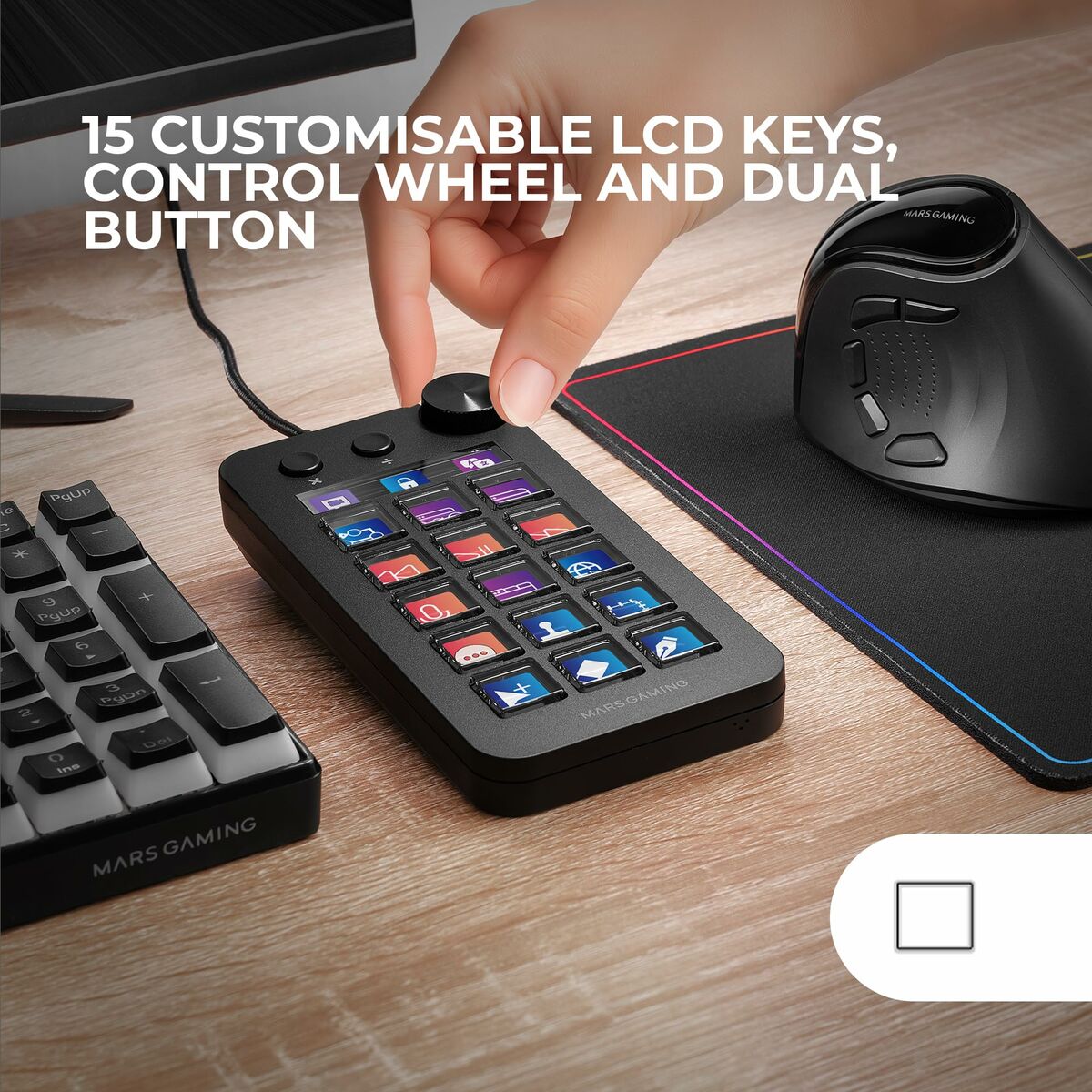 Filtro Privacy Per Monitor Mars Gaming Msdneo - Image 6