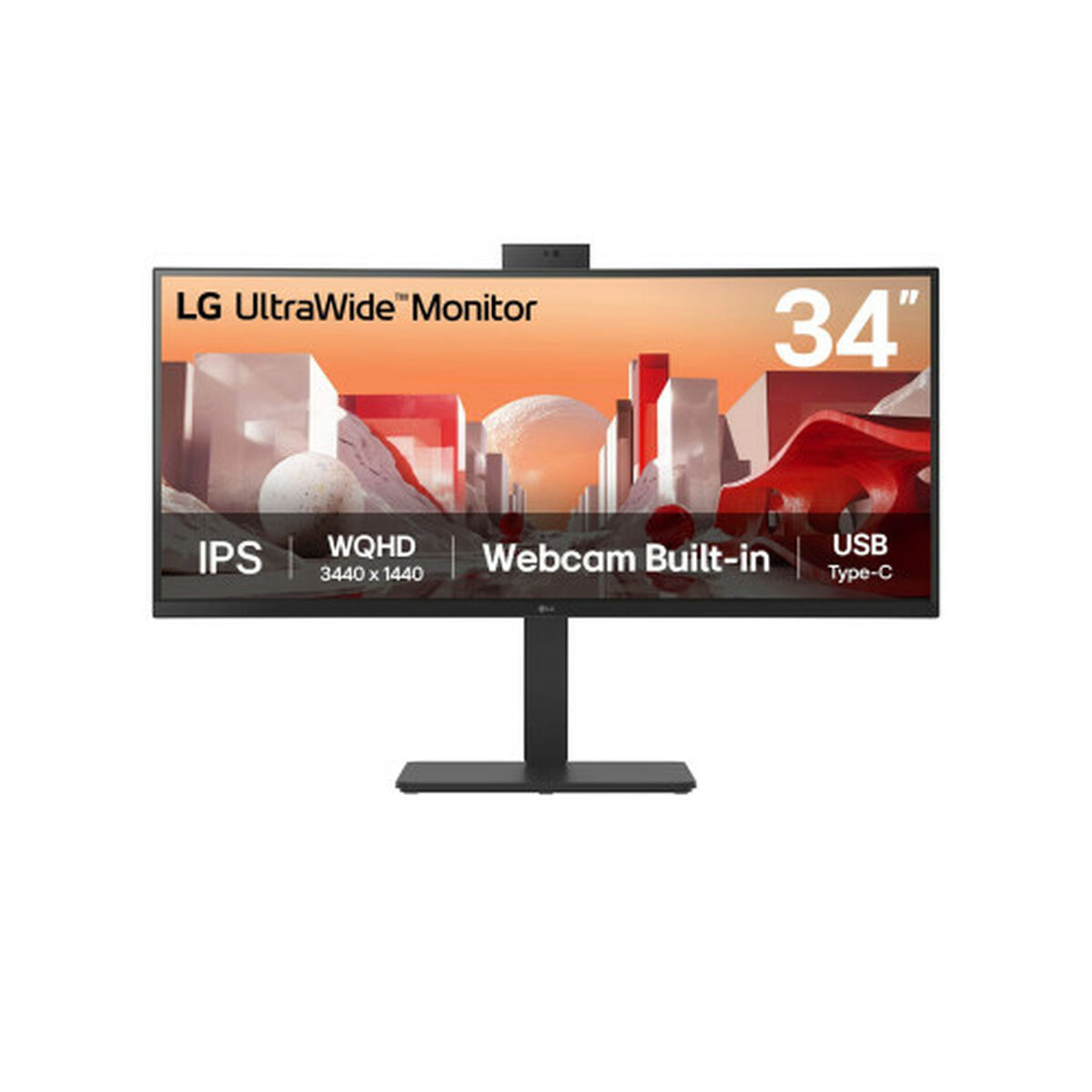 Monitor Lg 34ba85qE-B Wide Quad Hd 34" - Image 3