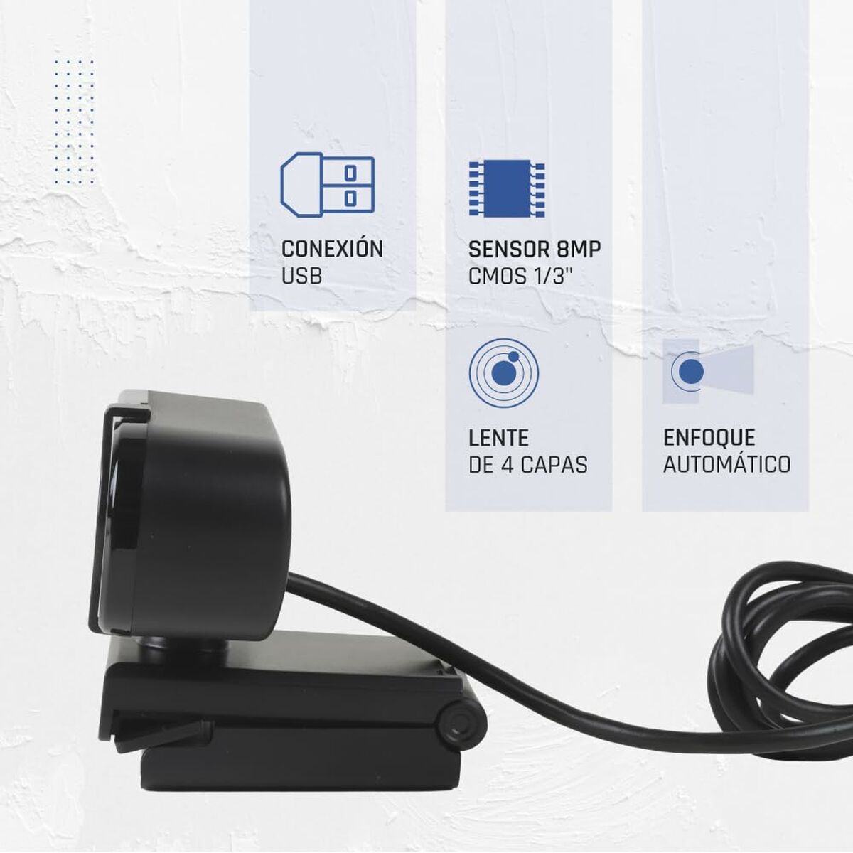 Webcam Iggual Igg319949 4k Ultra hd - Image 6