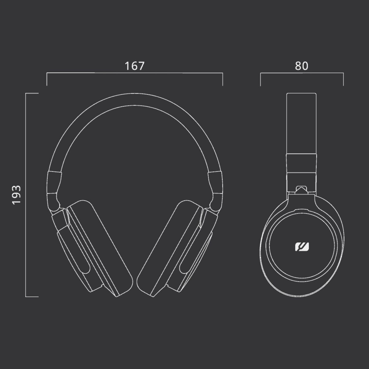 Cuffie Muse M275ctv Nero - Image 4