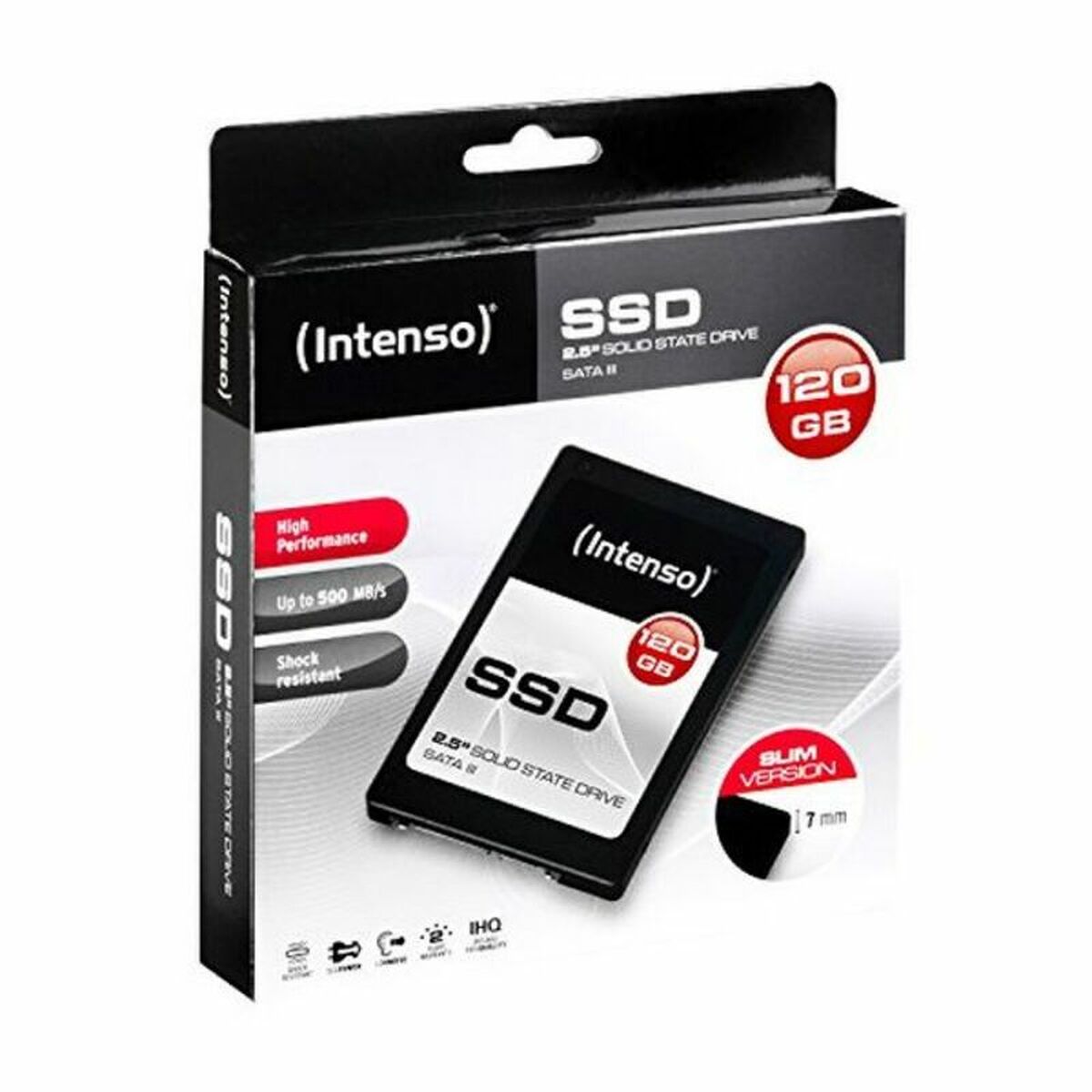 Hard Disk Intenso 3813430 2.5" Ssd 120 Gb 7 Mm 120 Gb Ssd Ssd