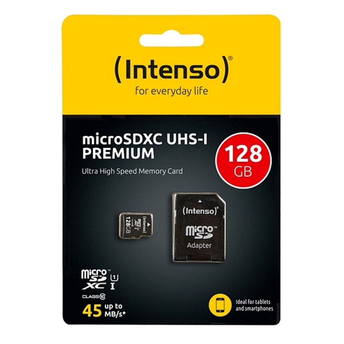 Scheda Di Memoria Micro Sd Con Adattatore Intenso 34234 UhS-I Xc Premium Capacità:128 gb - Image 6