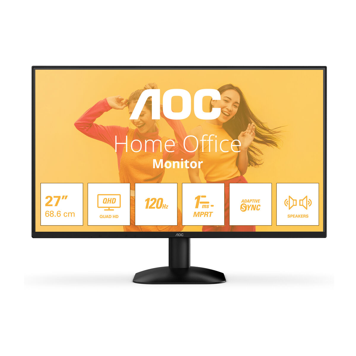Monitor Gaming Aoc Q27b35s3 Quad Hd 27"