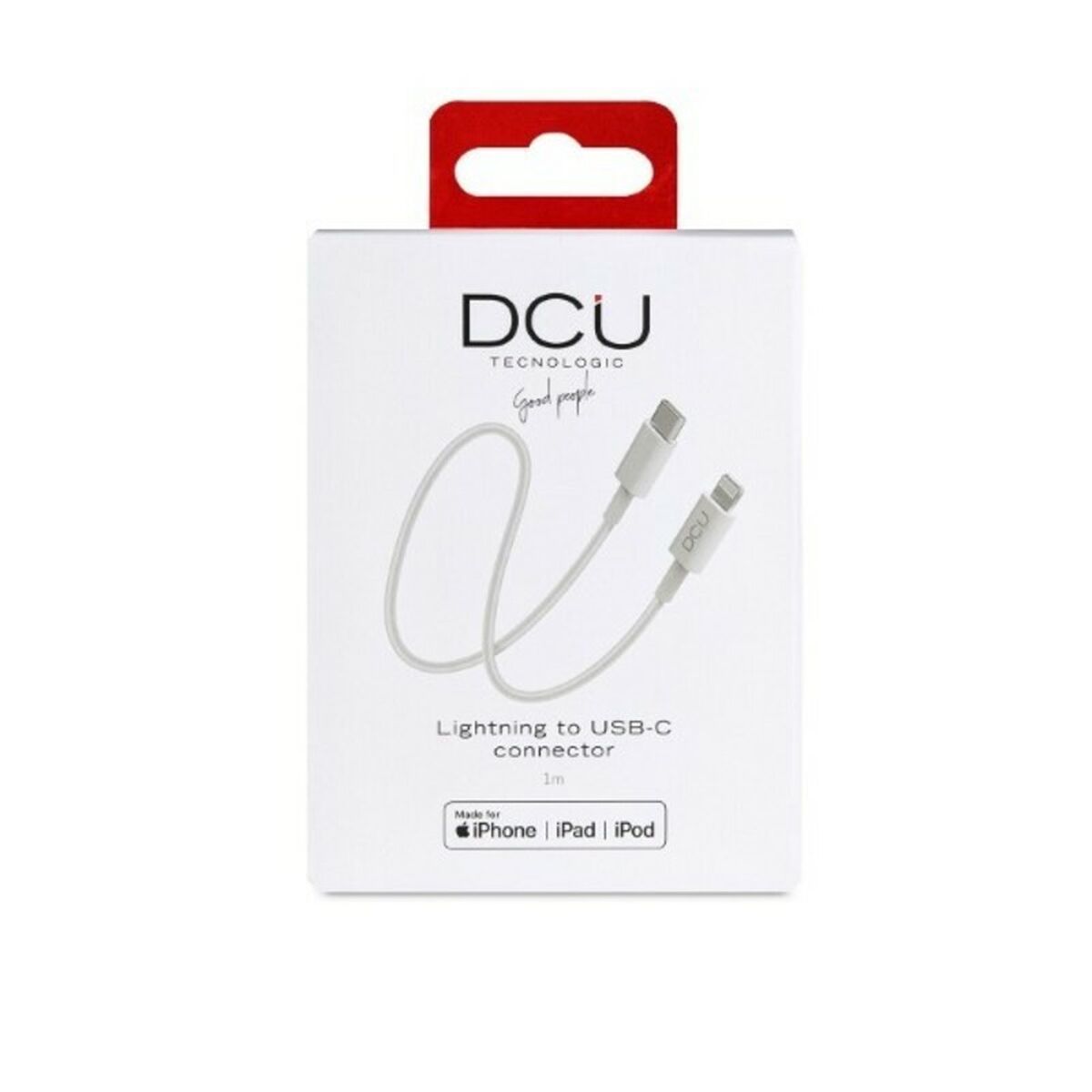 Cavo UsB-C A Lightning Iphone Dcu 1 Bianco 1 M