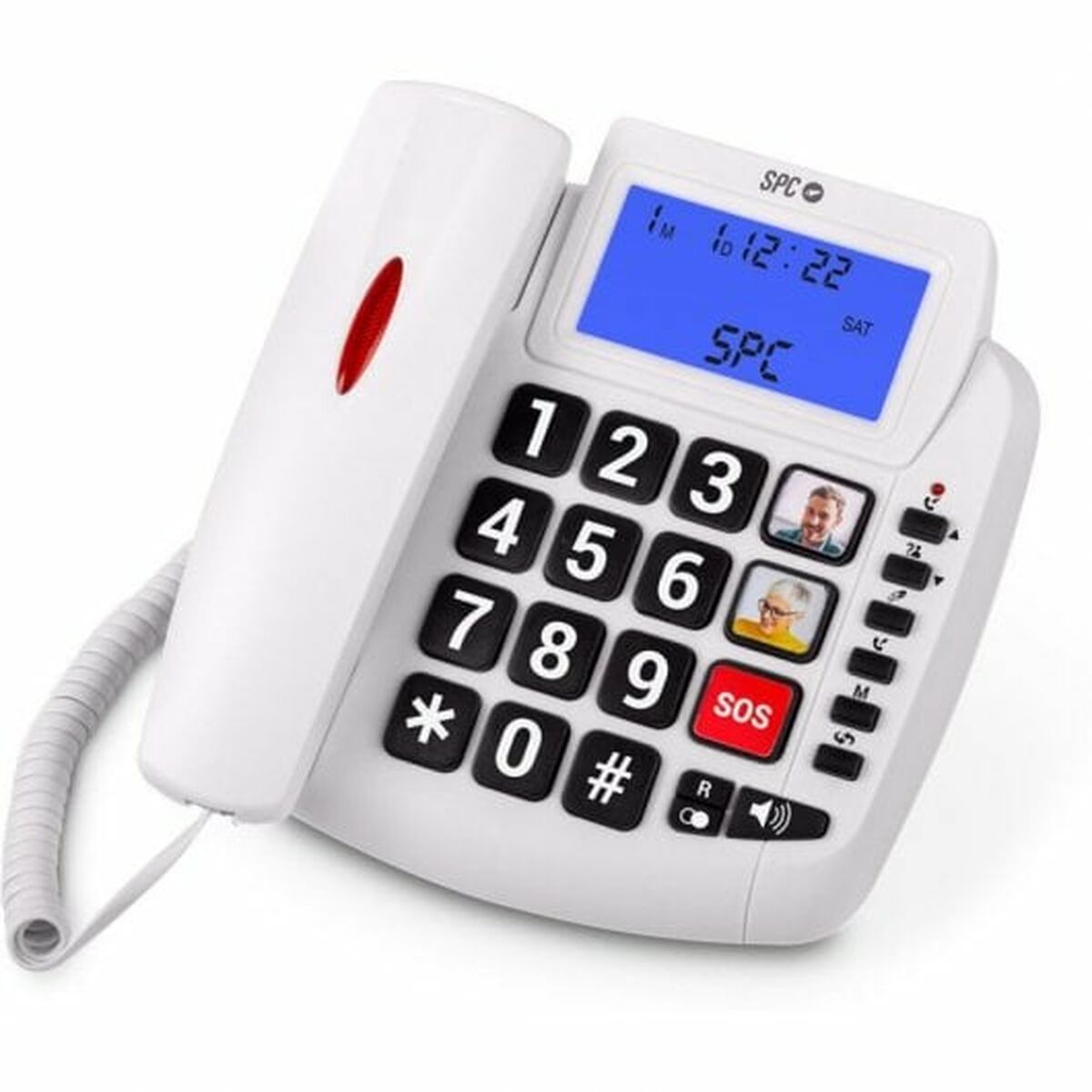 Telefono Fisso Spc 3296b Bianco