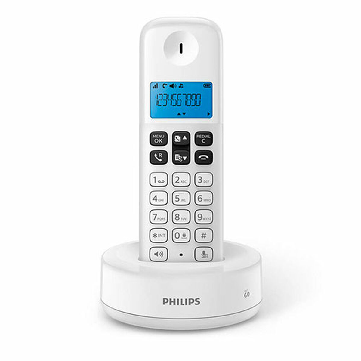 Telefono Senza Fili Philips D1611b/34 Azzurro Bianco
