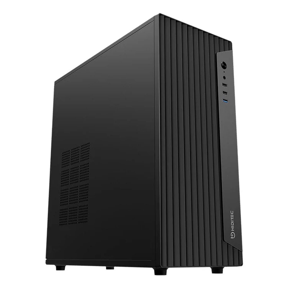 Case Computer Desktop Atx Hiditec Cha010058 Nero