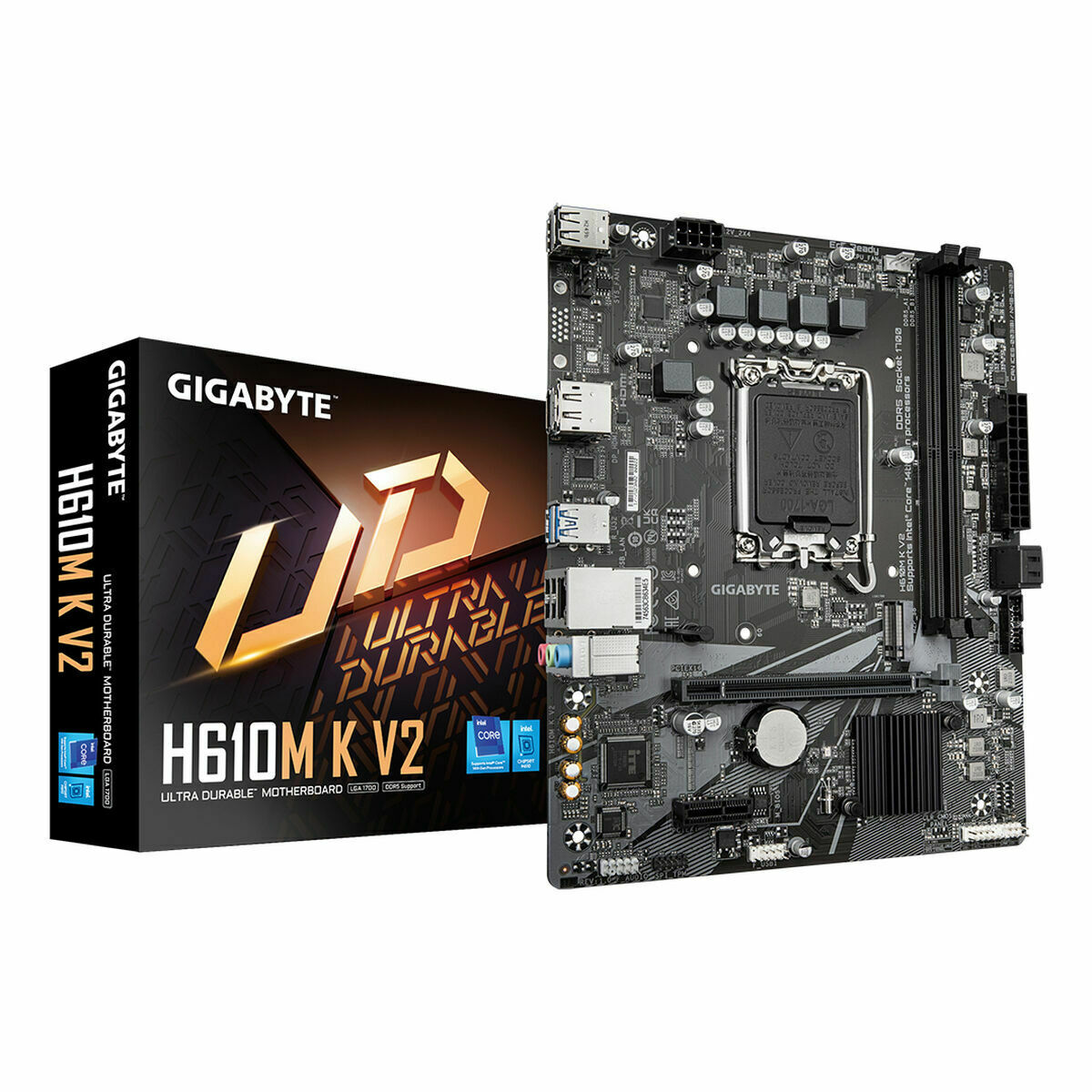 Scheda Madre Gigabyte H610m K V2 Intel H610 Lga 1700