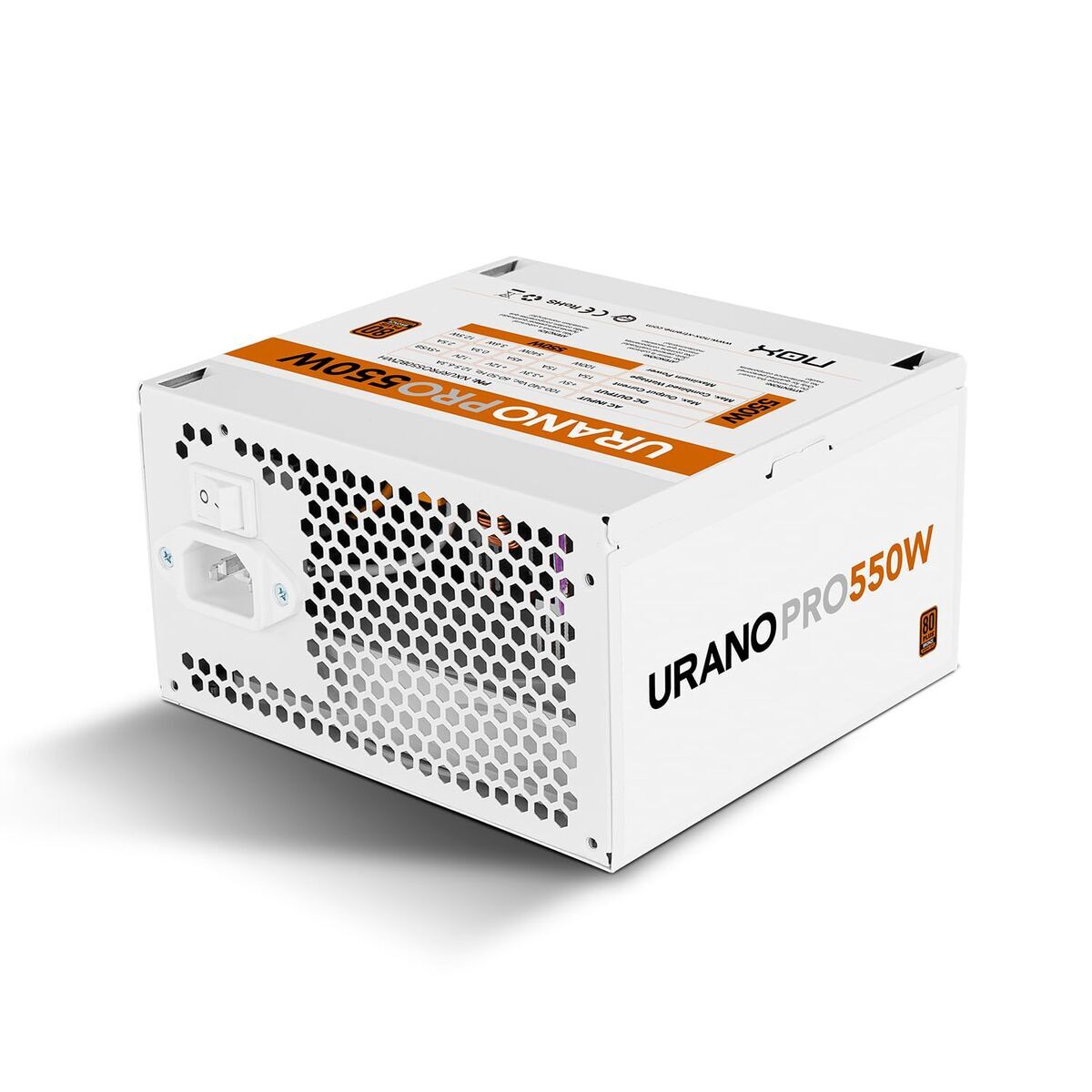 Fonte Di Alimentazione NoX-Xtreme Nxurpro550bzwh Atx 550 W 80 Plus Bronze - Image 5